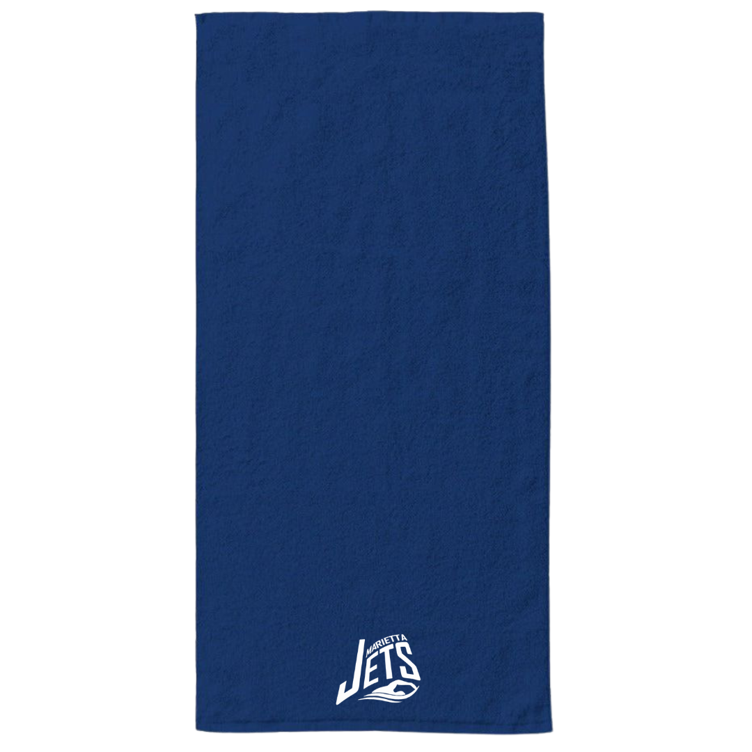 34" x 70" Velour Towel - (Customized) Marietta Jets