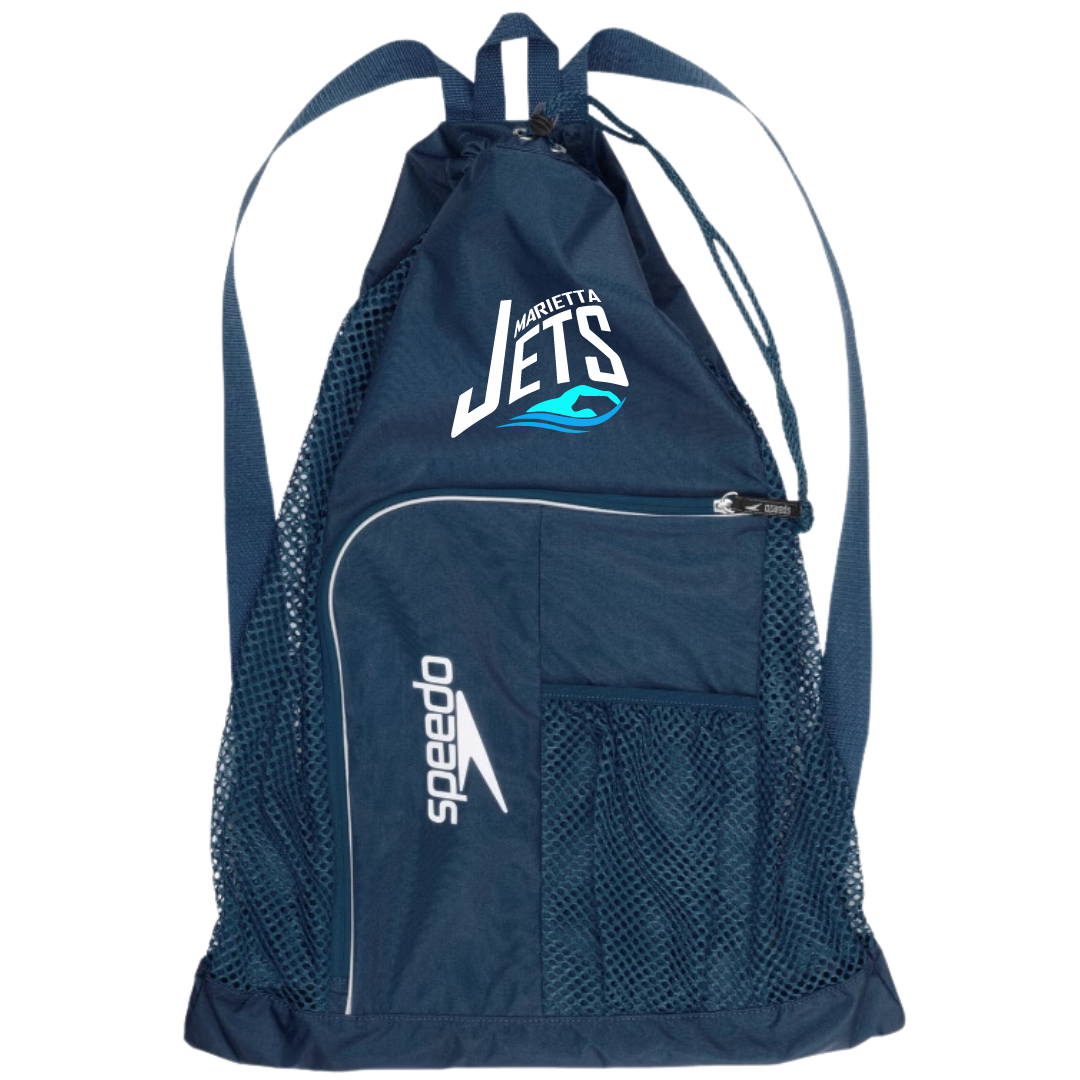 Speedo Deluxe Ventilator Backpack (Customized) - Marietta Jets