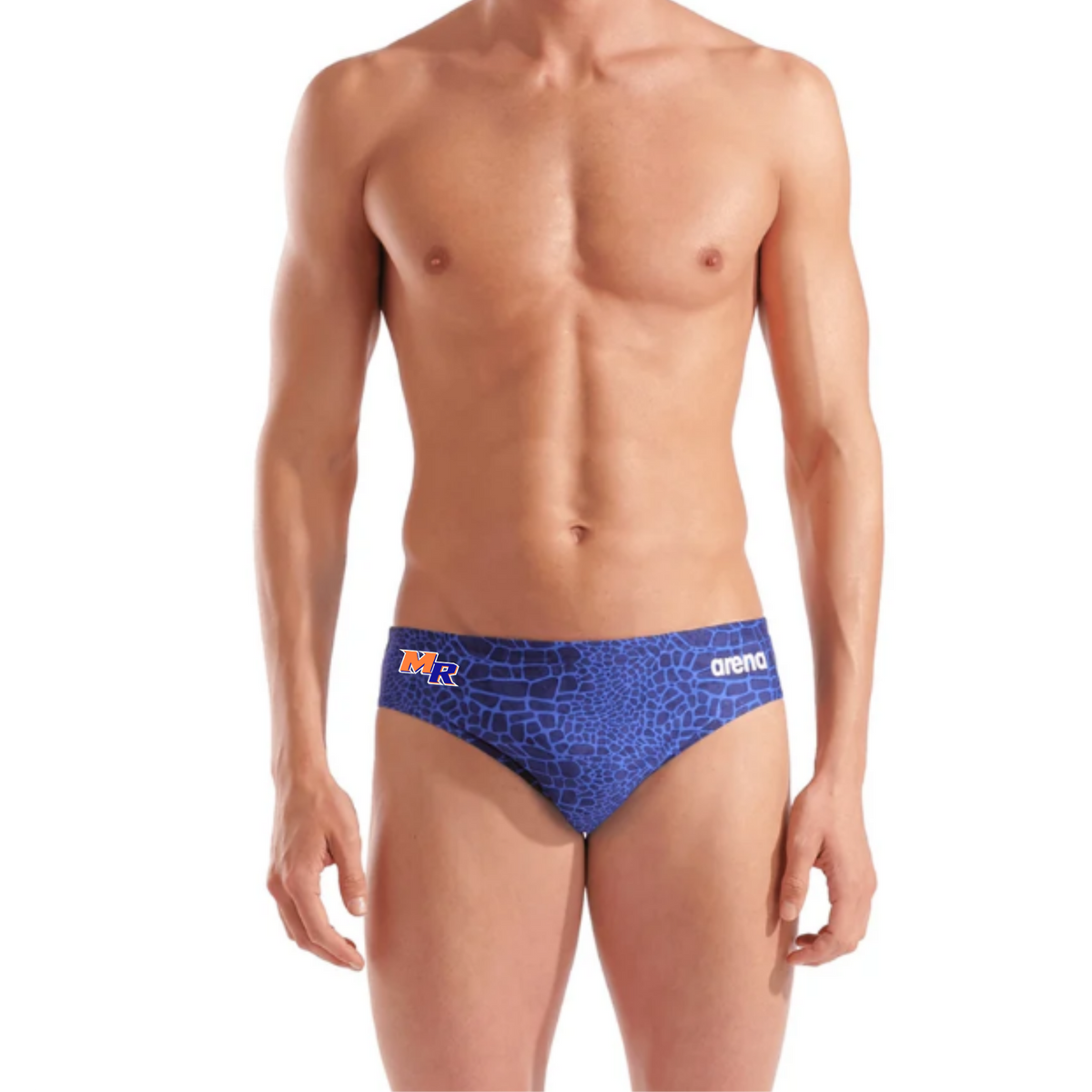 Arena Snakeskin Brief (Heat Press) - Marvin Ridge HS