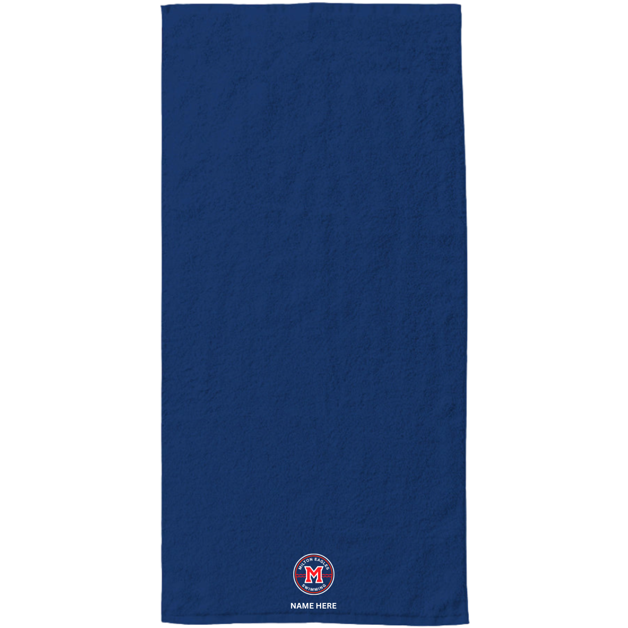 34" x 70" Velour Towel (Customized) - Milton