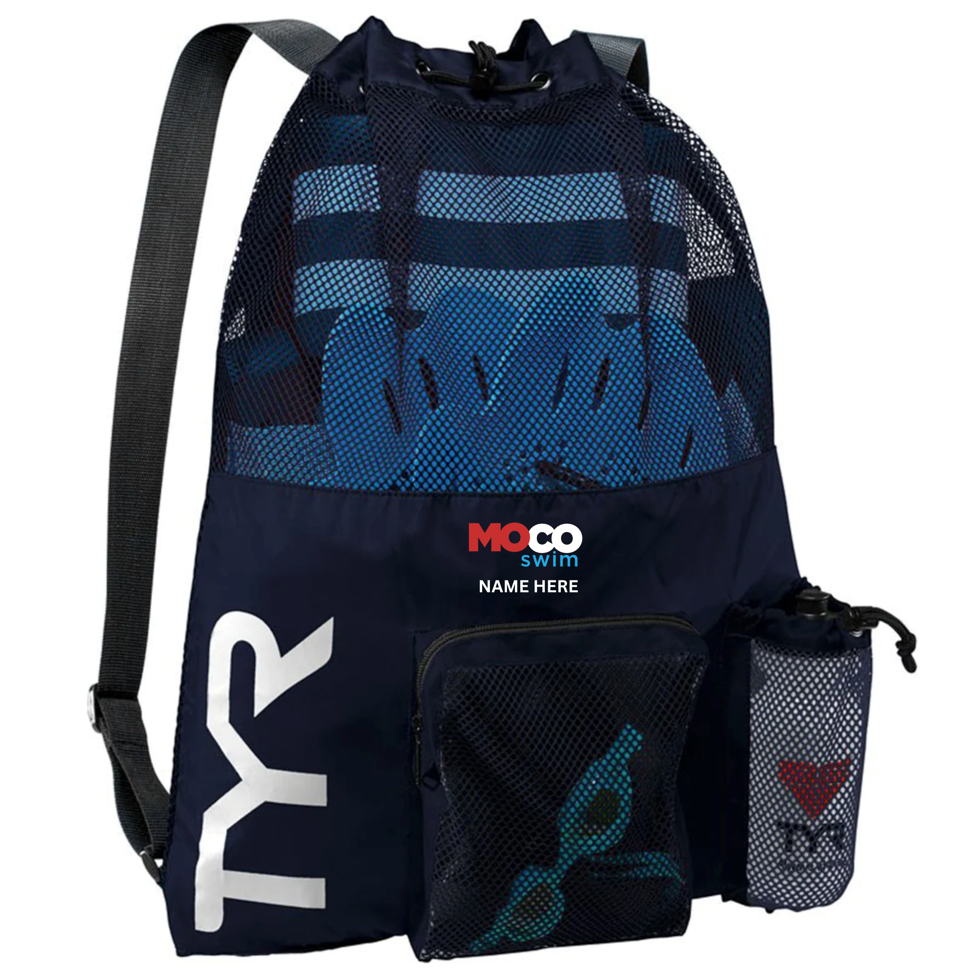 TYR Big Mesh Mummy Backpack (Customized) - Moco Swim