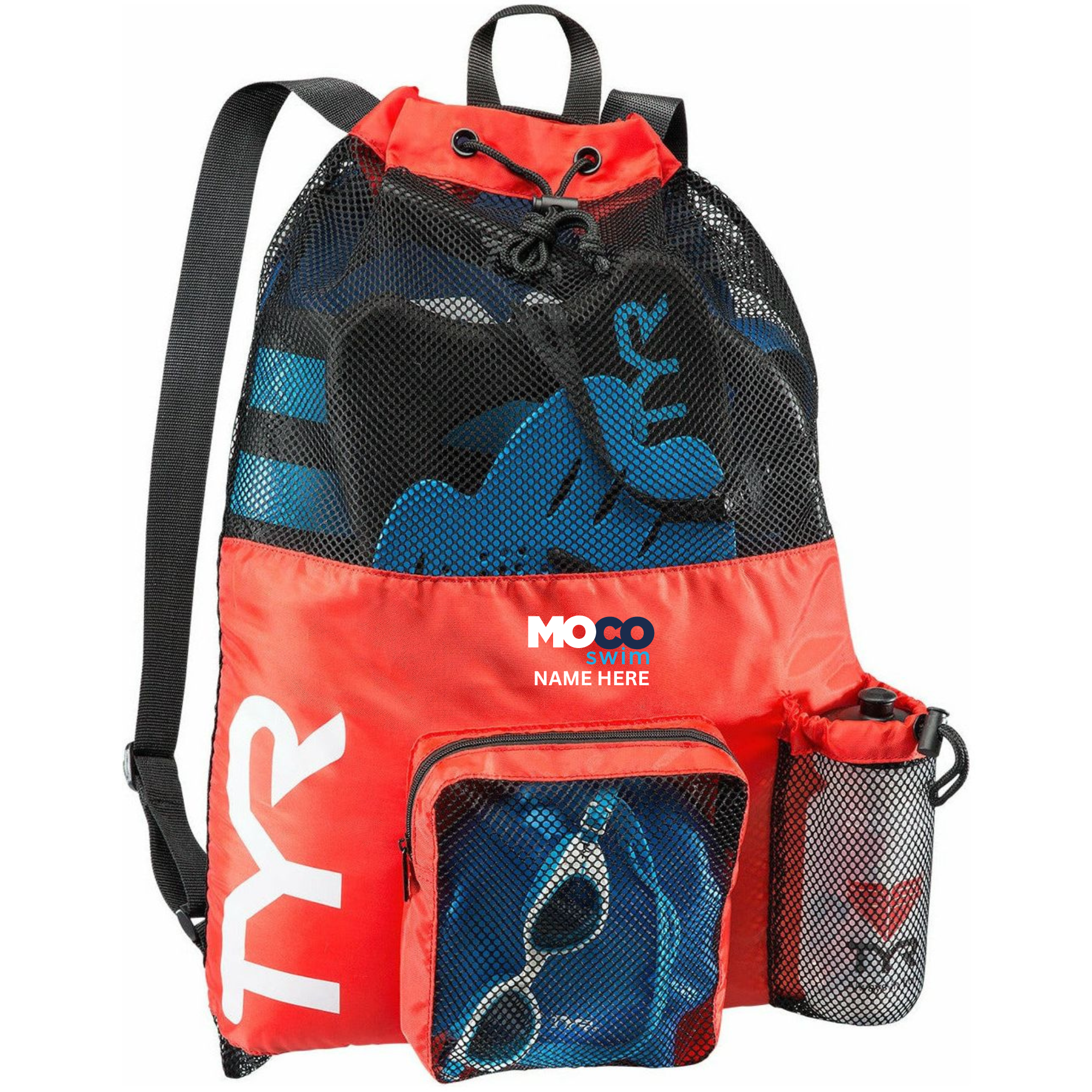 TYR Big Mesh Mummy Backpack (Customized) - Moco Swim