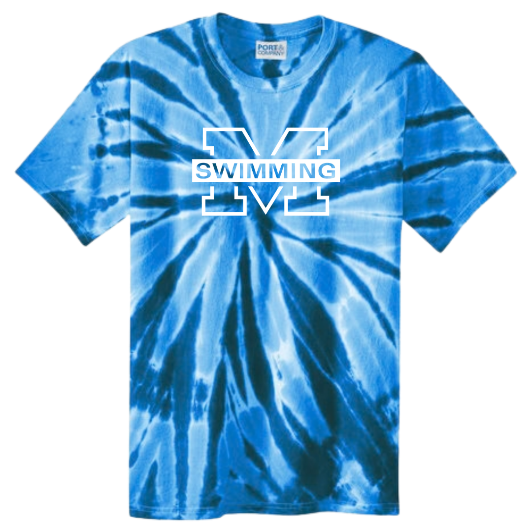 Tie Dye Short Sleeve T-Shirt (Customized) - Mooresville