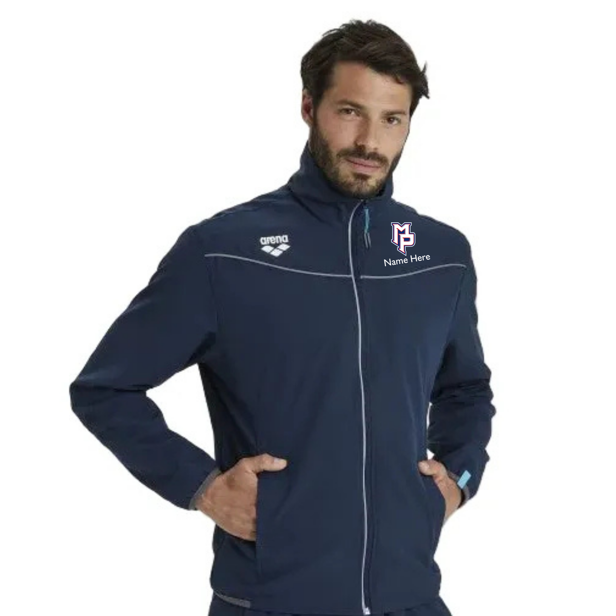 Arena Unisex Team Panel Jacket (Embroidered) - Mt. Pisgah