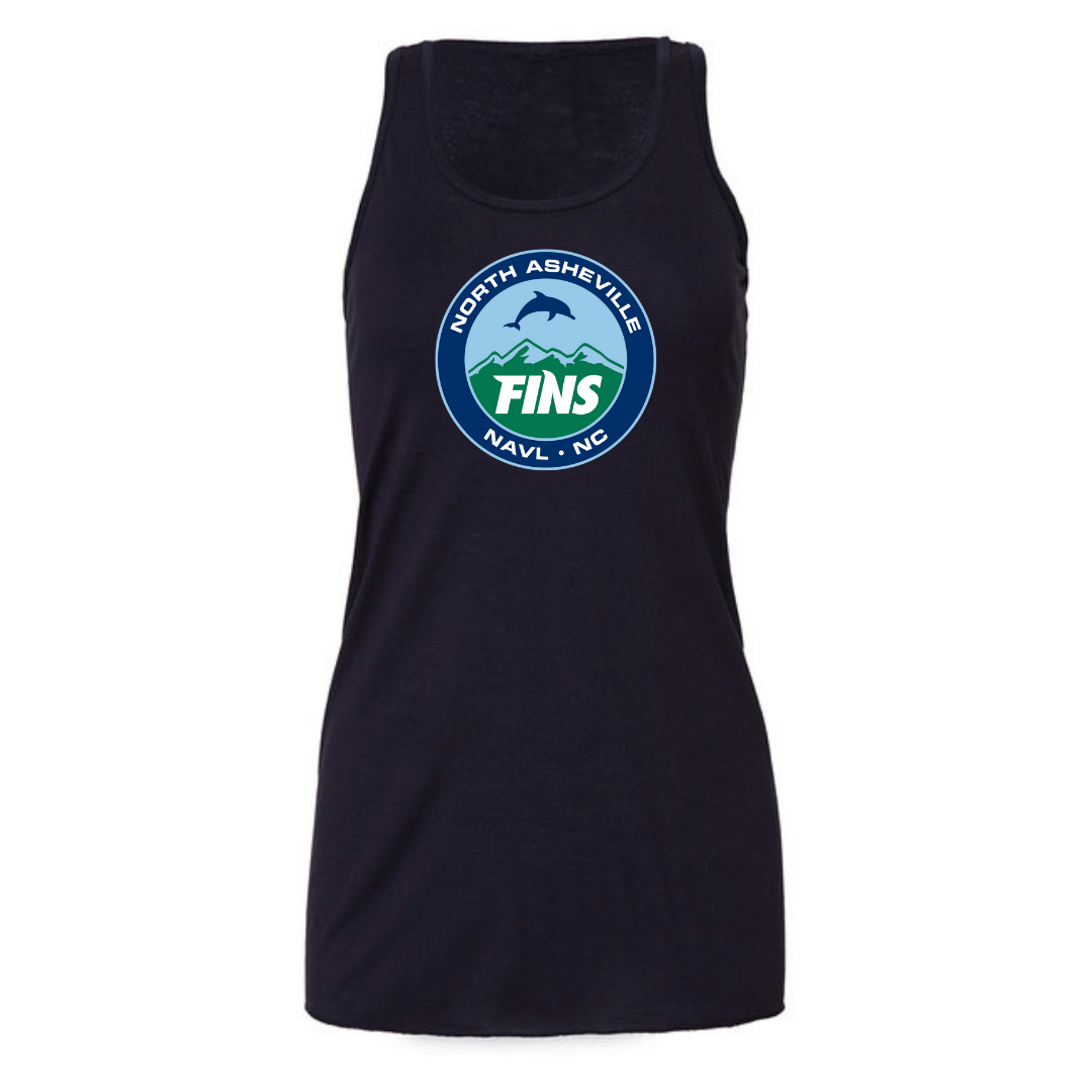 Ladies Racerback Flowy Tank (Customoized) - North Asheville