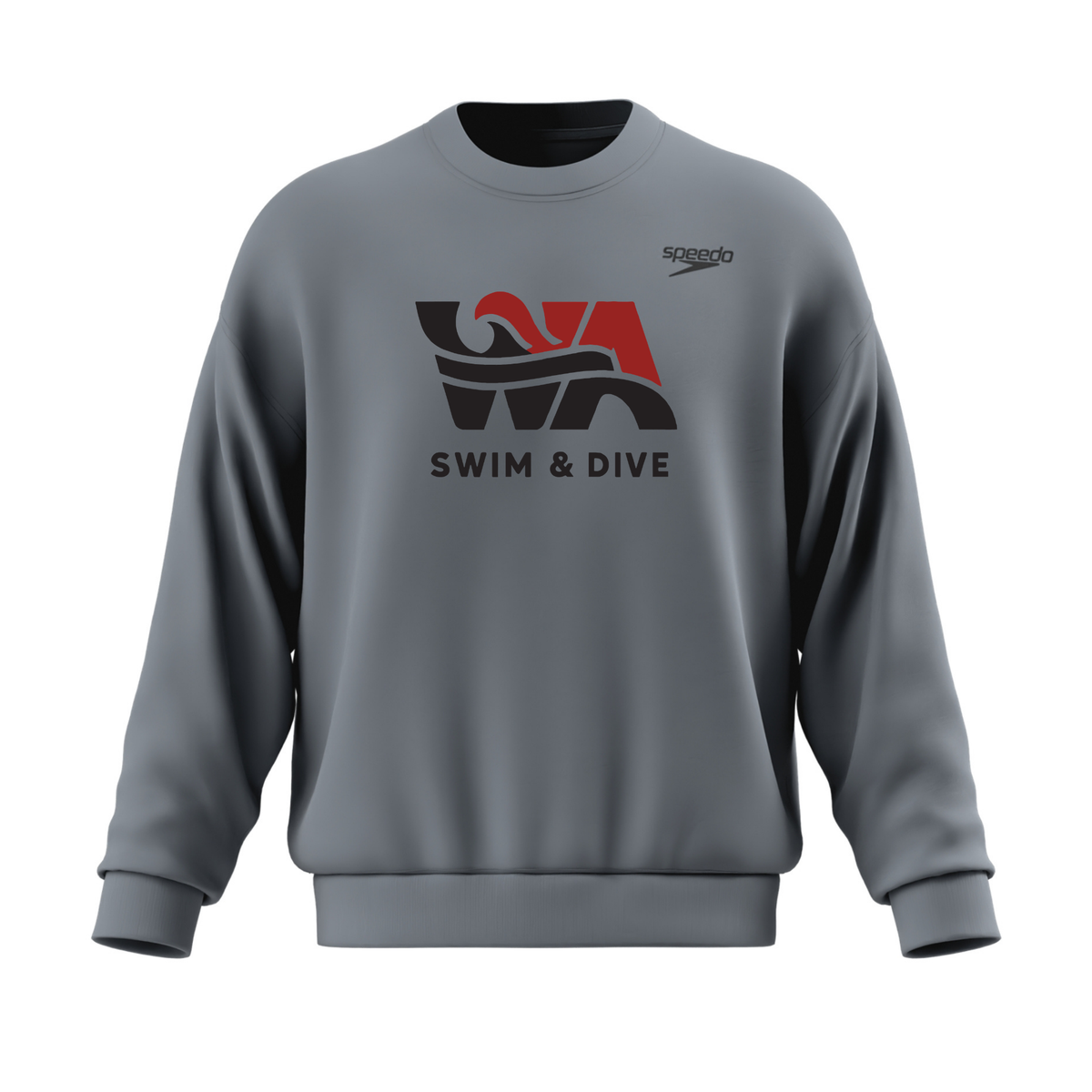 Speedo Unisex Team Crew (Customized) - Woodward Academy