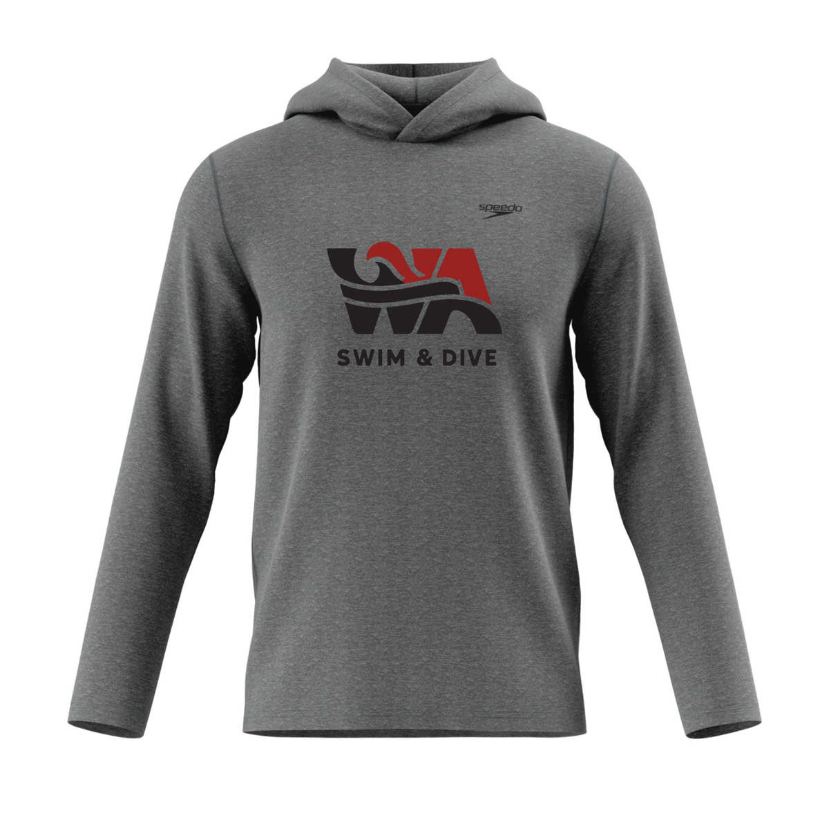 Speedo Unisex Lightweight Jersey Hoodie (Customized) - Woodward Academy