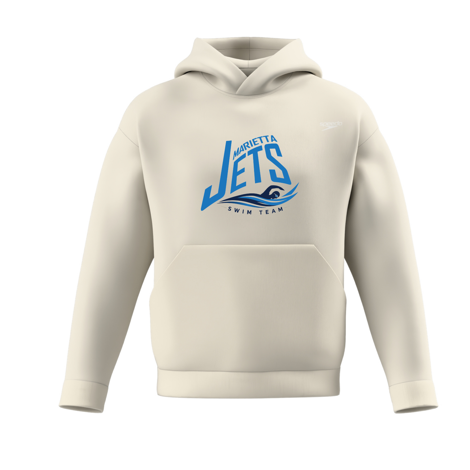 Speedo Unisex Team Fleece Hoodie (Customized) - Marietta Jets