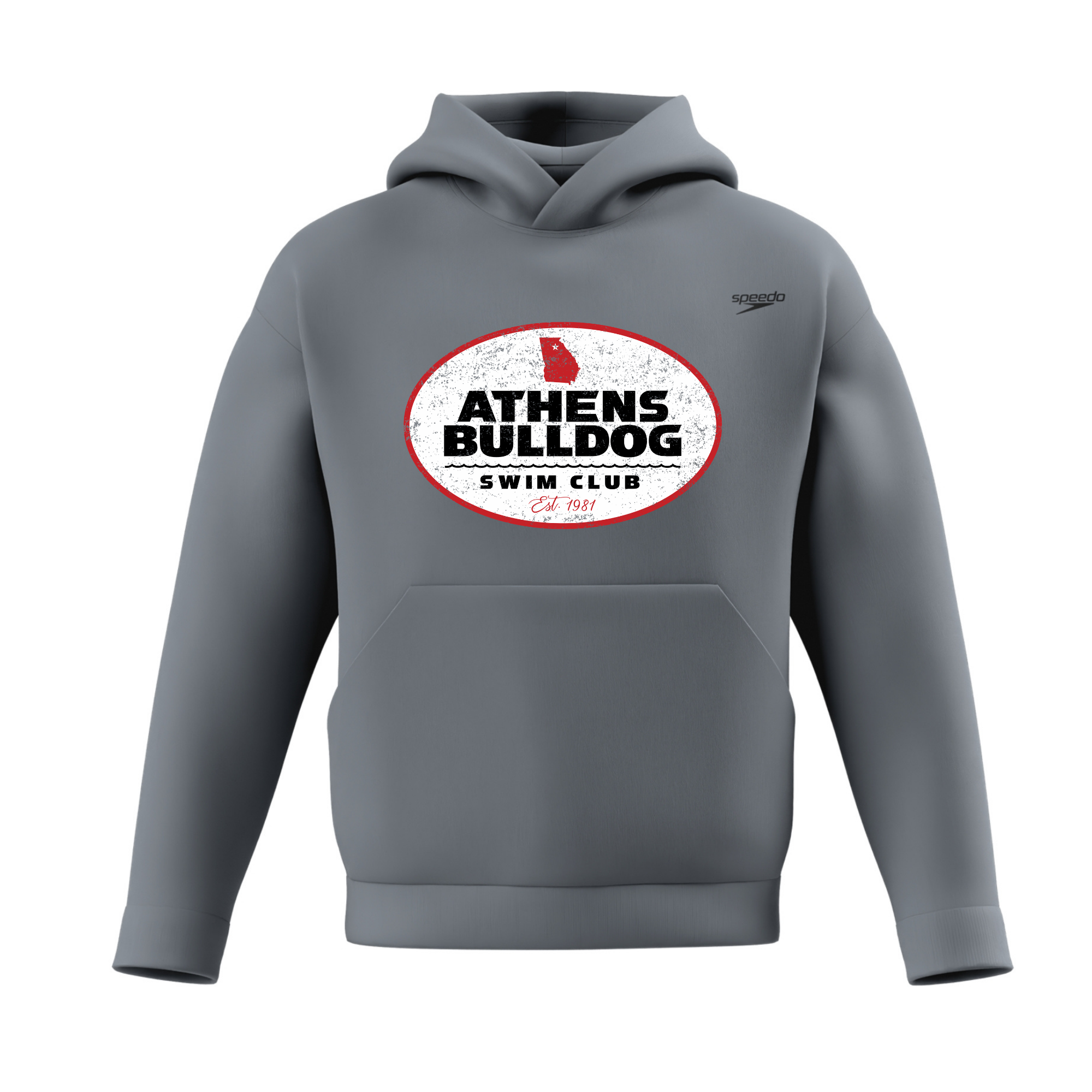 Speedo Unisex Team Fleece Hoodie Oval Logo (Customized) - ABSC