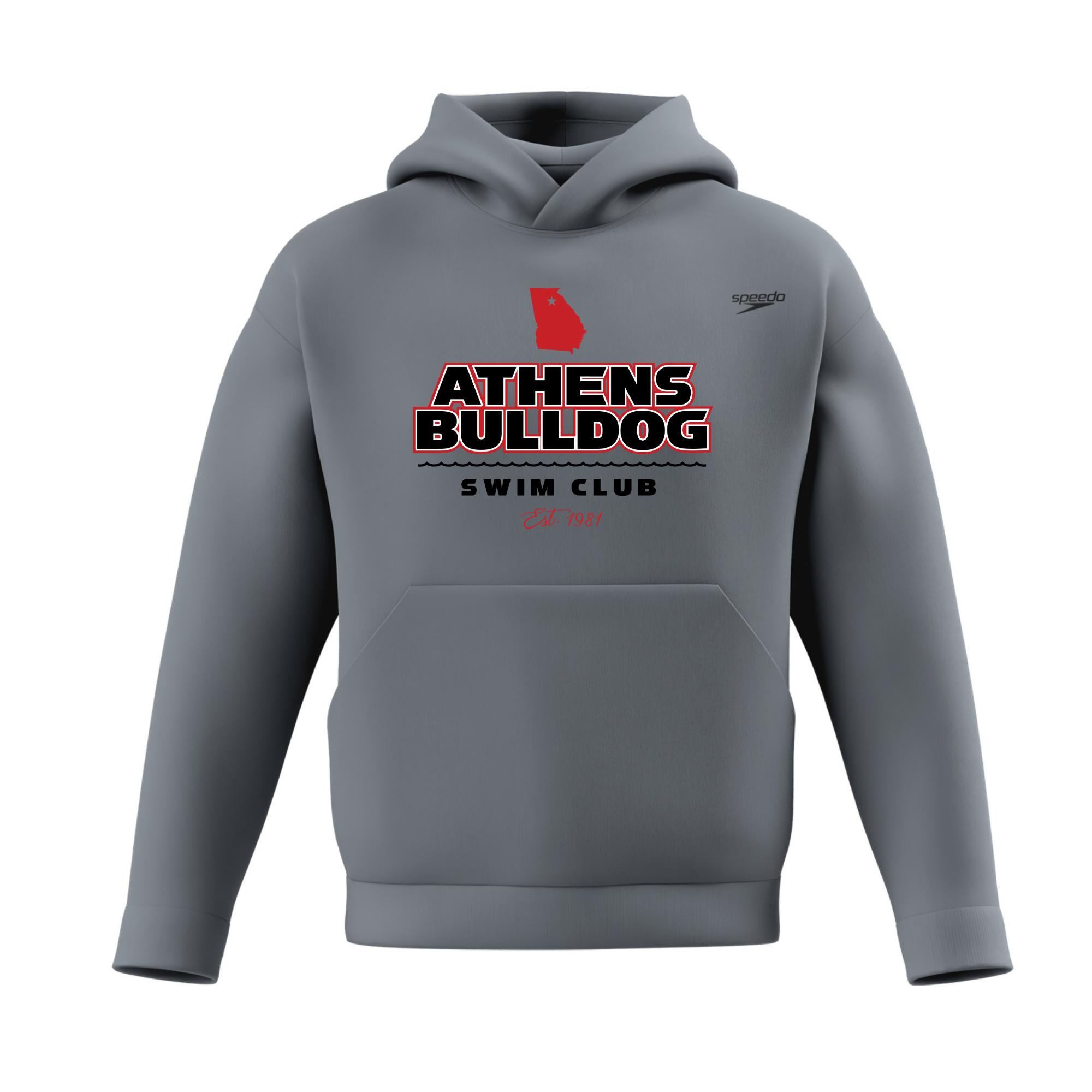 Speedo Unisex Team Fleece Hoodie Text Logo (Customized) - ABSC