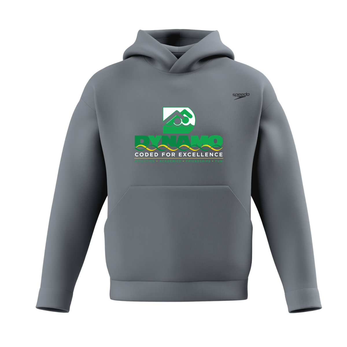 Speedo Unisex Team Fleece Hoodie (Heat Pressed) - Dynamo Swim Club