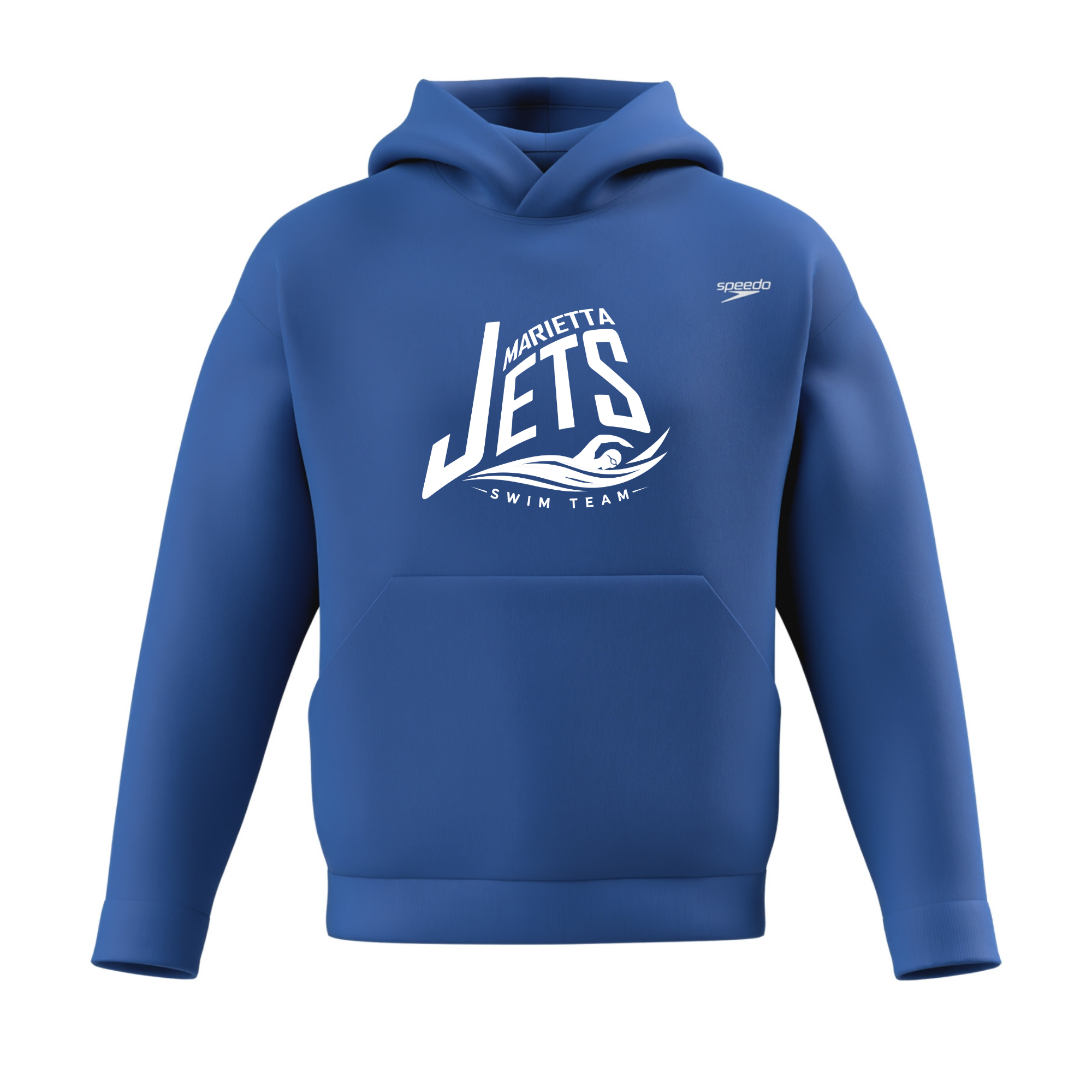 Speedo Unisex Team Fleece Hoodie (Customized) - Marietta Jets