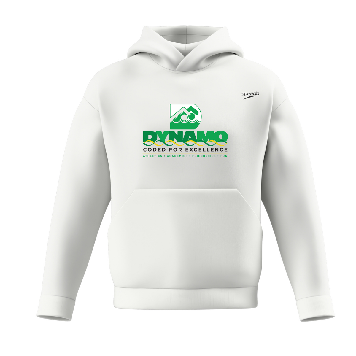 Speedo Unisex Team Fleece Hoodie (Heat Pressed) - Dynamo Swim Club