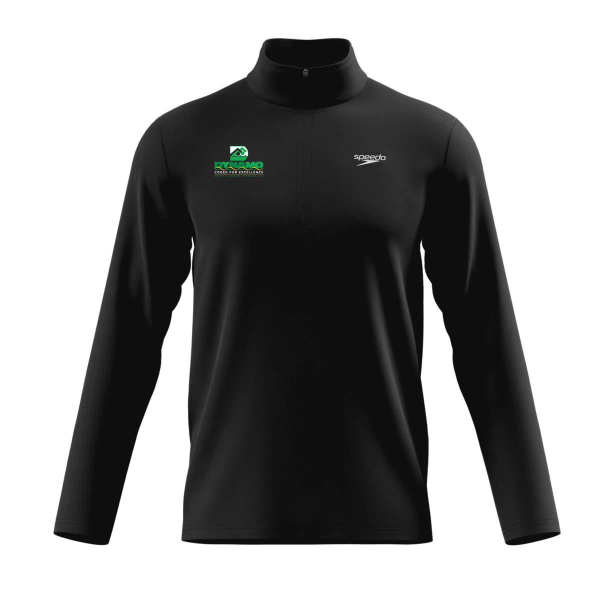 Speedo Unisex Lightweight Jersey 1/4 Zip (Embroidered) - Dynamo Swim Club