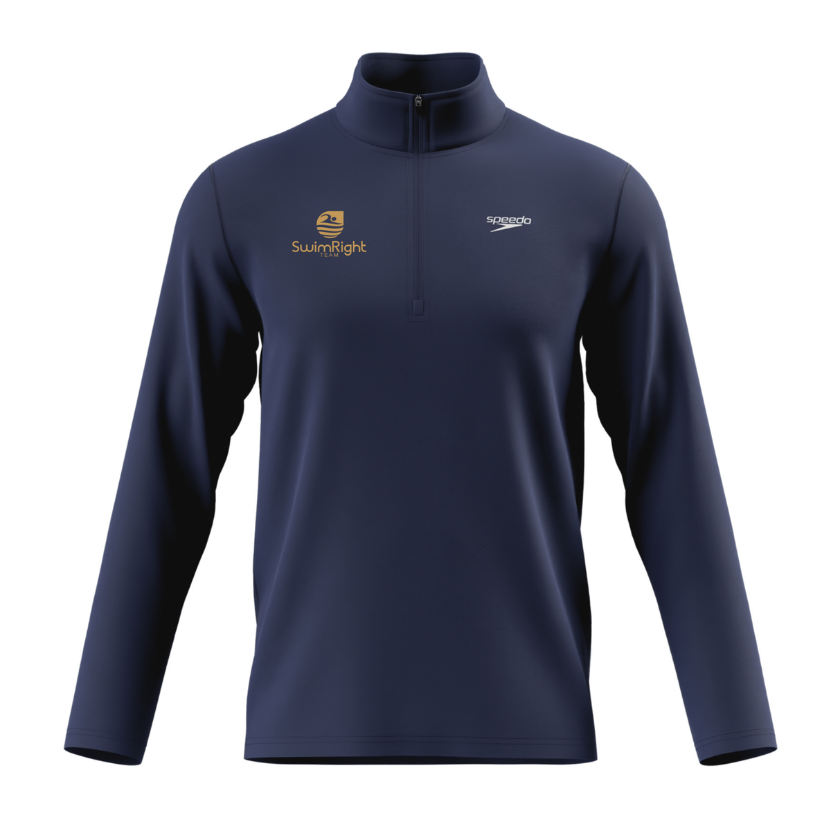 Speedo Unisex Lightweight Jersey 1/4 Zip (Customized) - SwimRight Team
