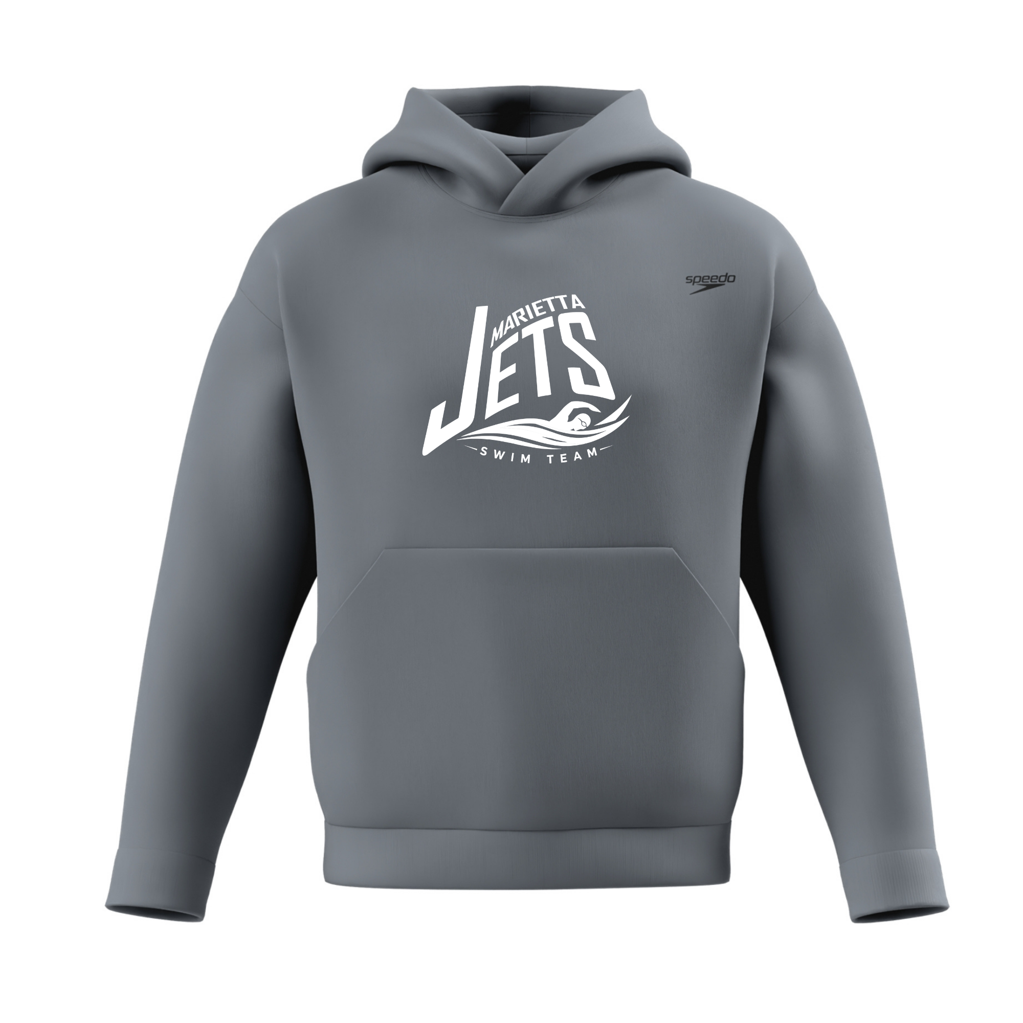 Speedo Unisex Team Fleece Hoodie (Customized) - Marietta Jets