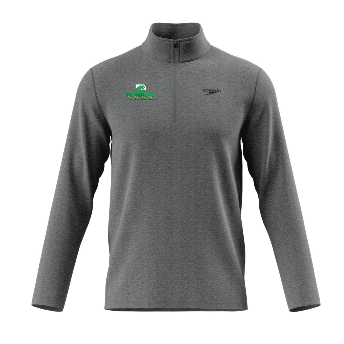 Speedo Unisex Lightweight Jersey 1/4 Zip (Embroidered) - Dynamo Swim Club