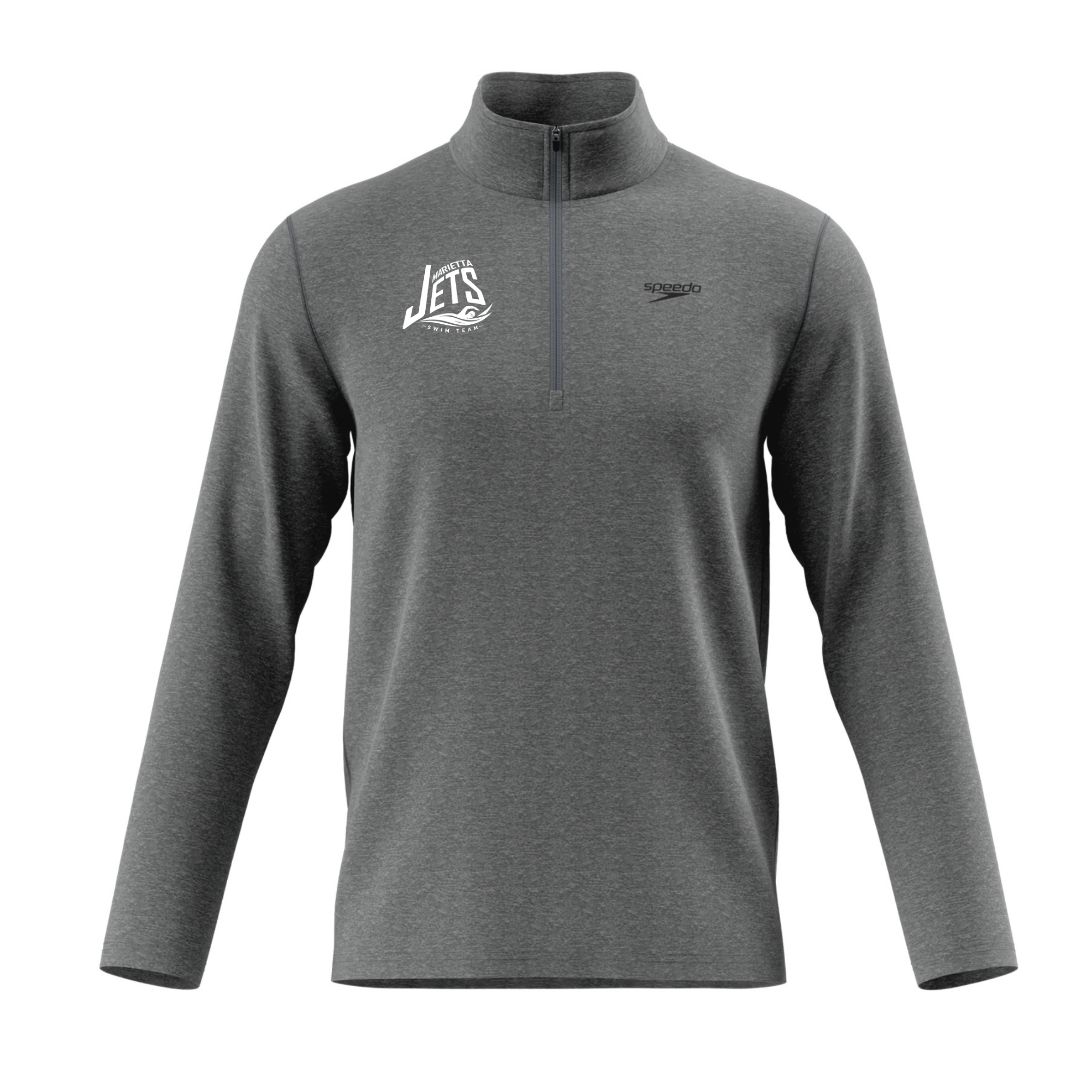 Speedo Unisex Lightweight Jersey 1/4 Zip (Customized) - Marietta Jets