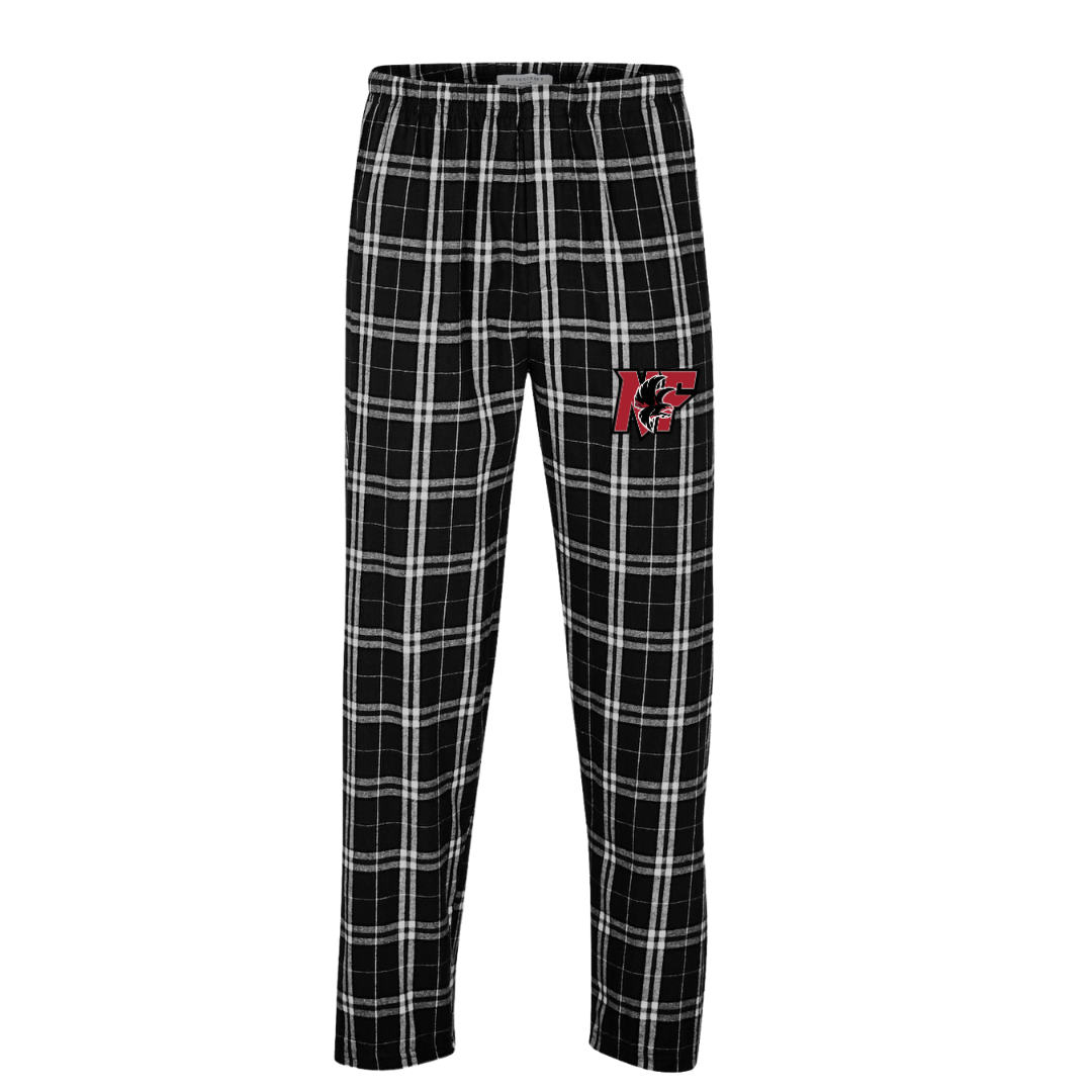 Boxercraft Flannel Pants (Heat Press) 'N' LOGO - Nation Ford High School