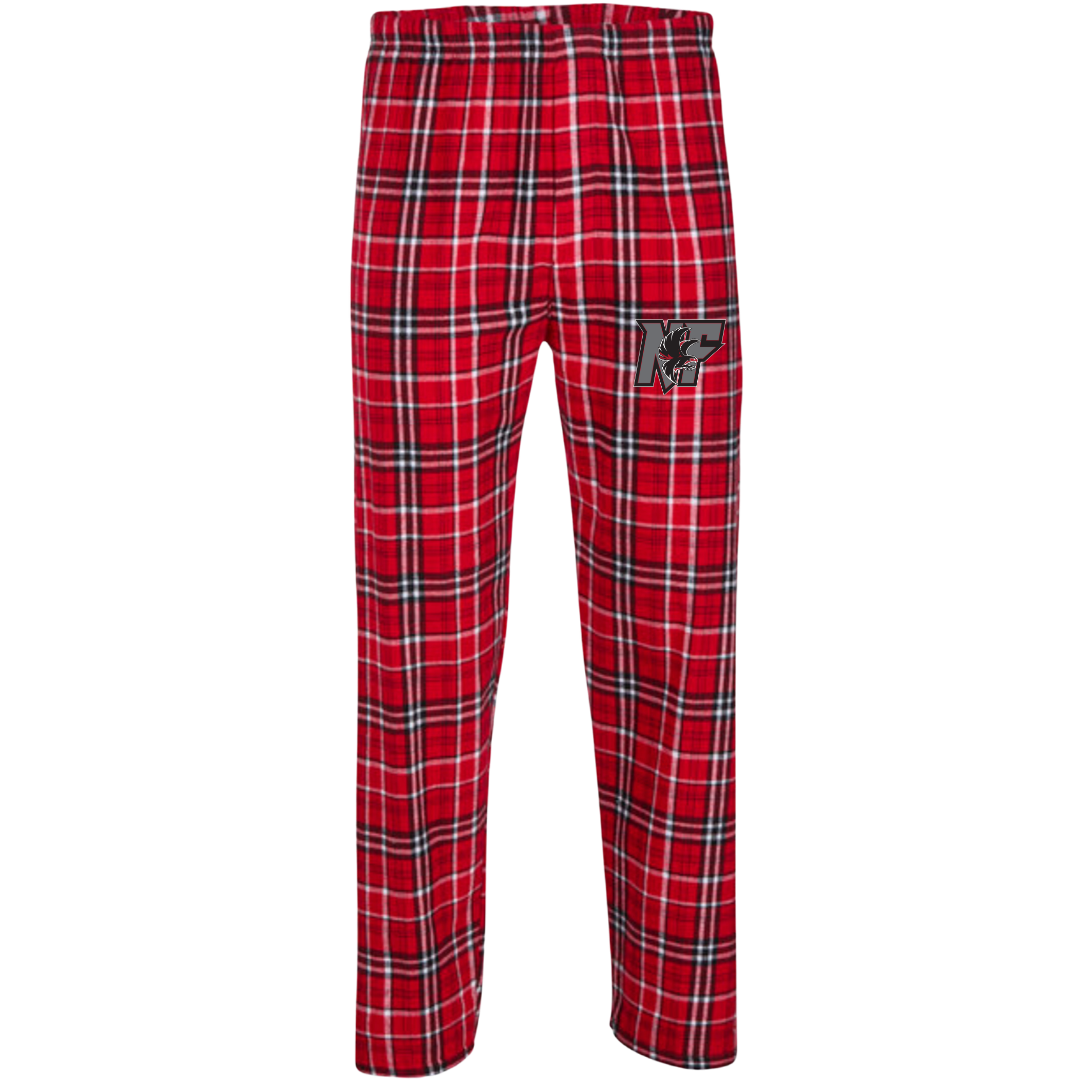 Boxercraft Flannel Pants (Heat Press) 'N' LOGO - Nation Ford High School
