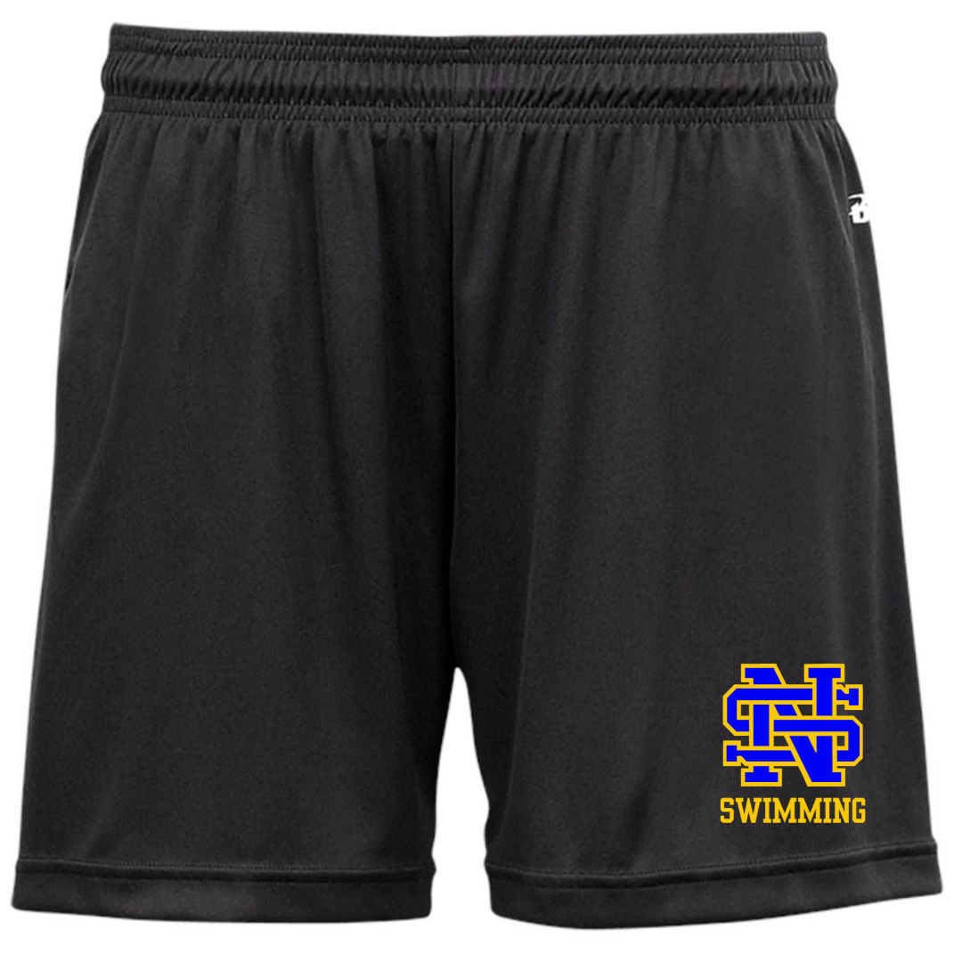 Unisex B-Core 5" Pocketed Shorts (Customized) - North Surry