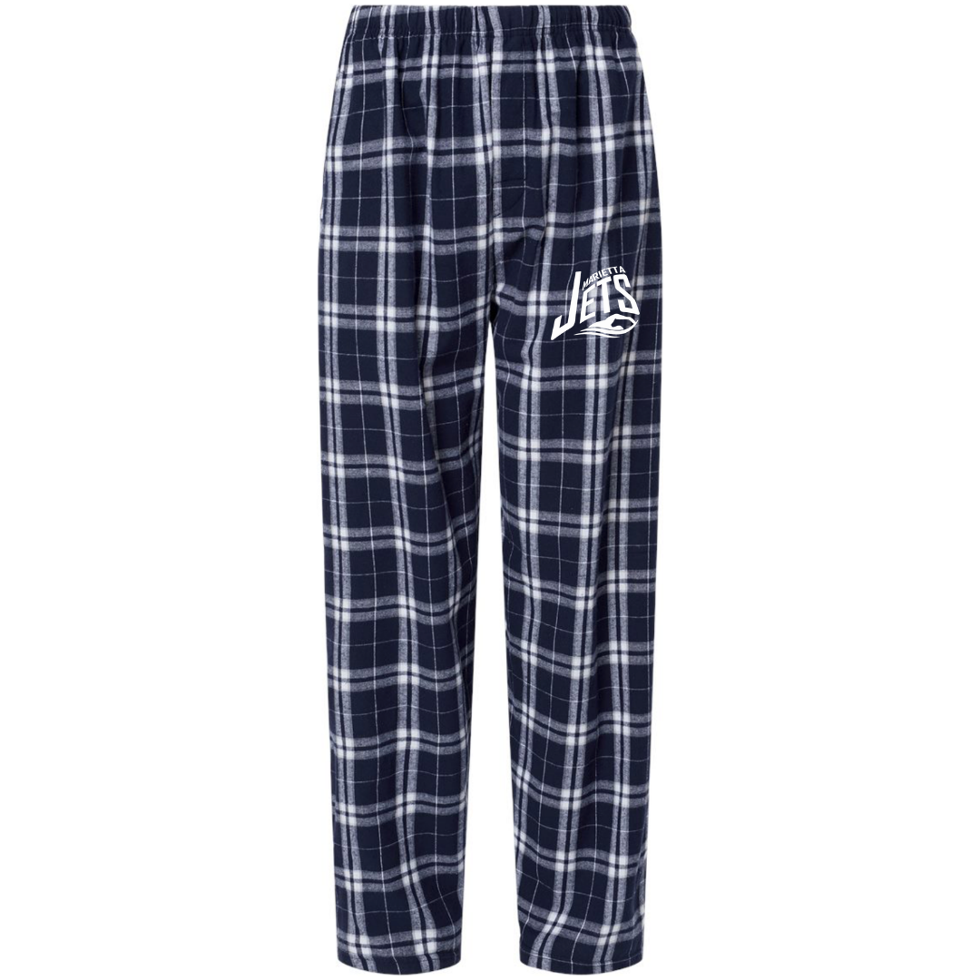 Boxercraft Flannel Pants (Customized) - Marietta Jets