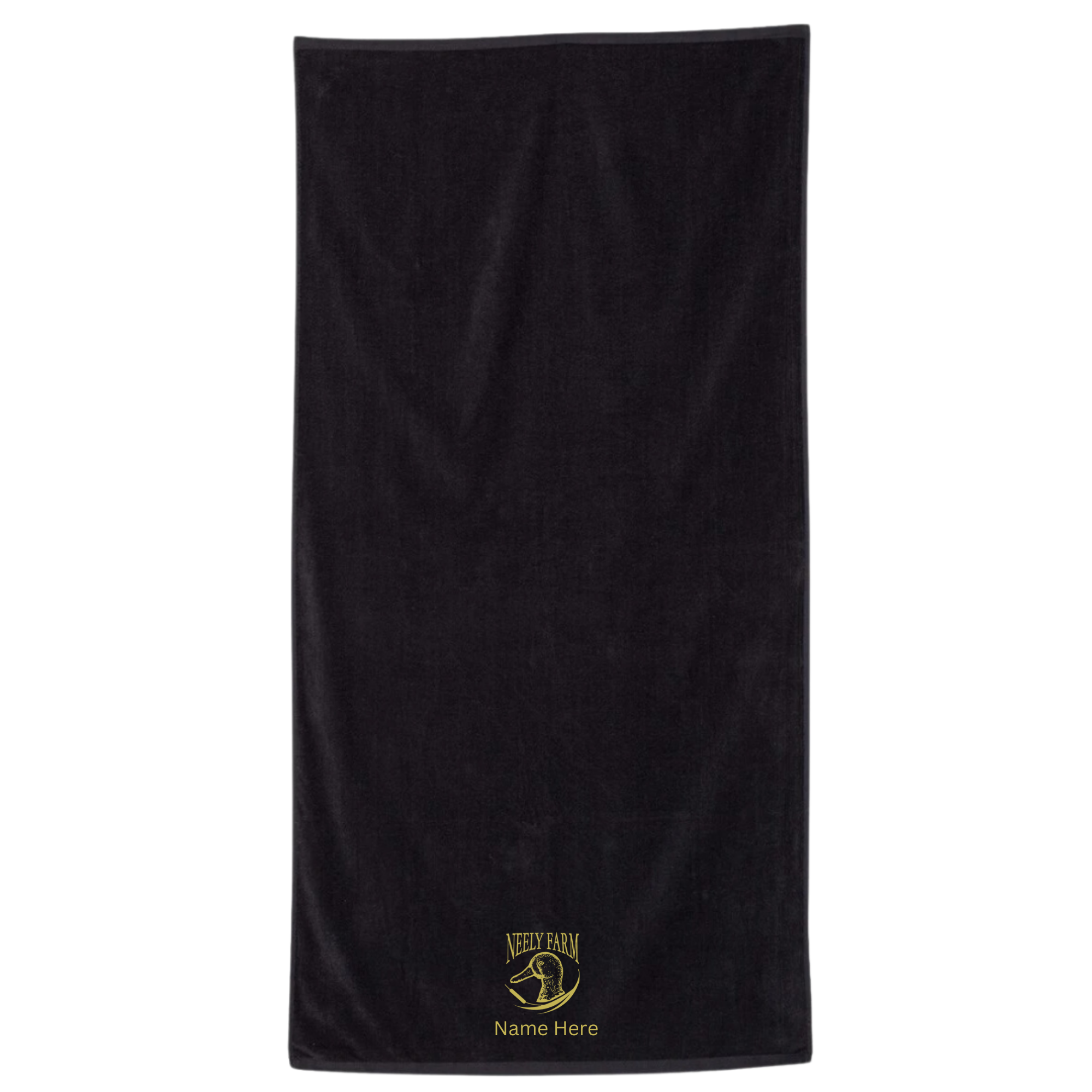 34" x 70" Velour Towel (Customized) - Neely Farm