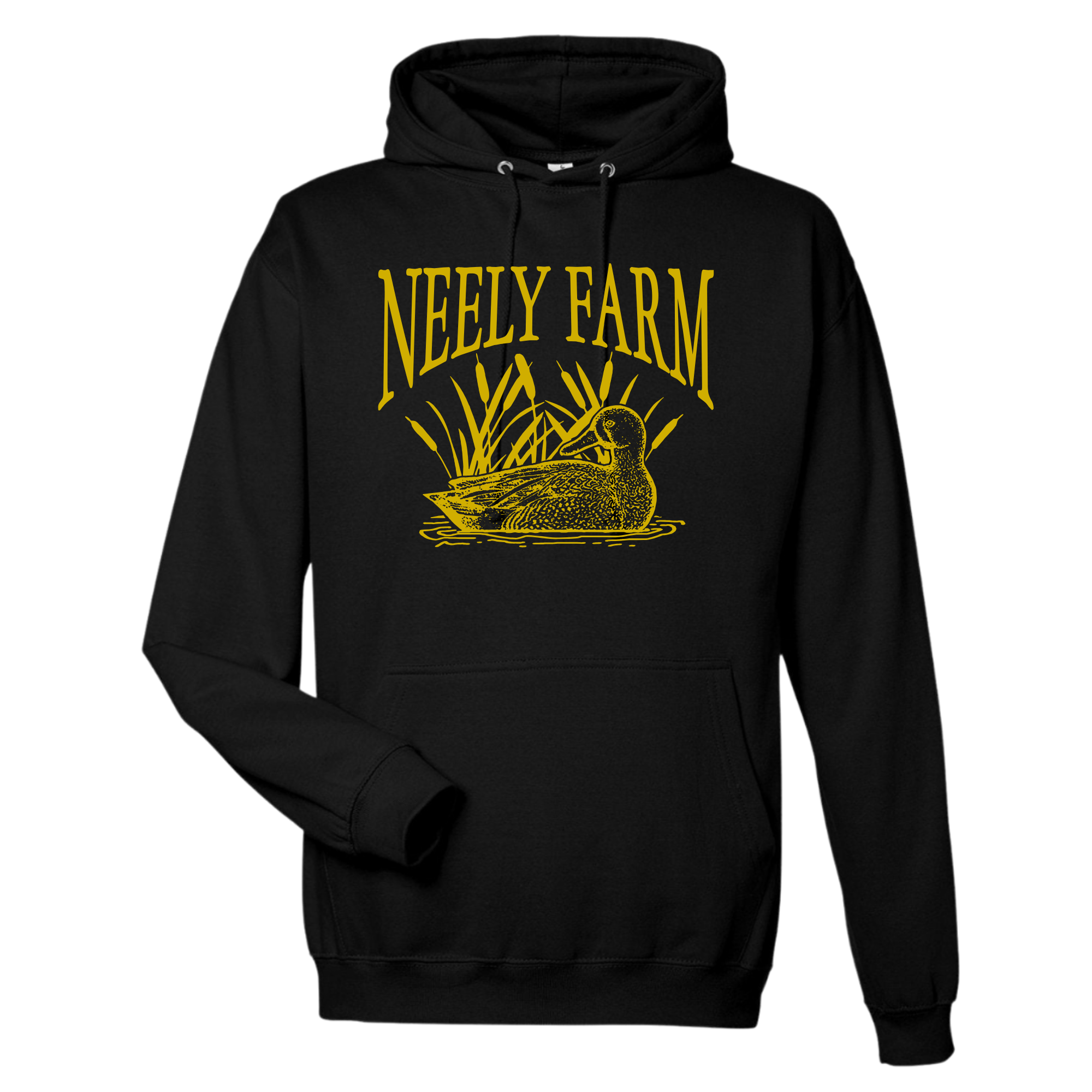 Medium Weight Unisex Hooded Sweatshirt Classic Logo (Customized) - Neely Farm