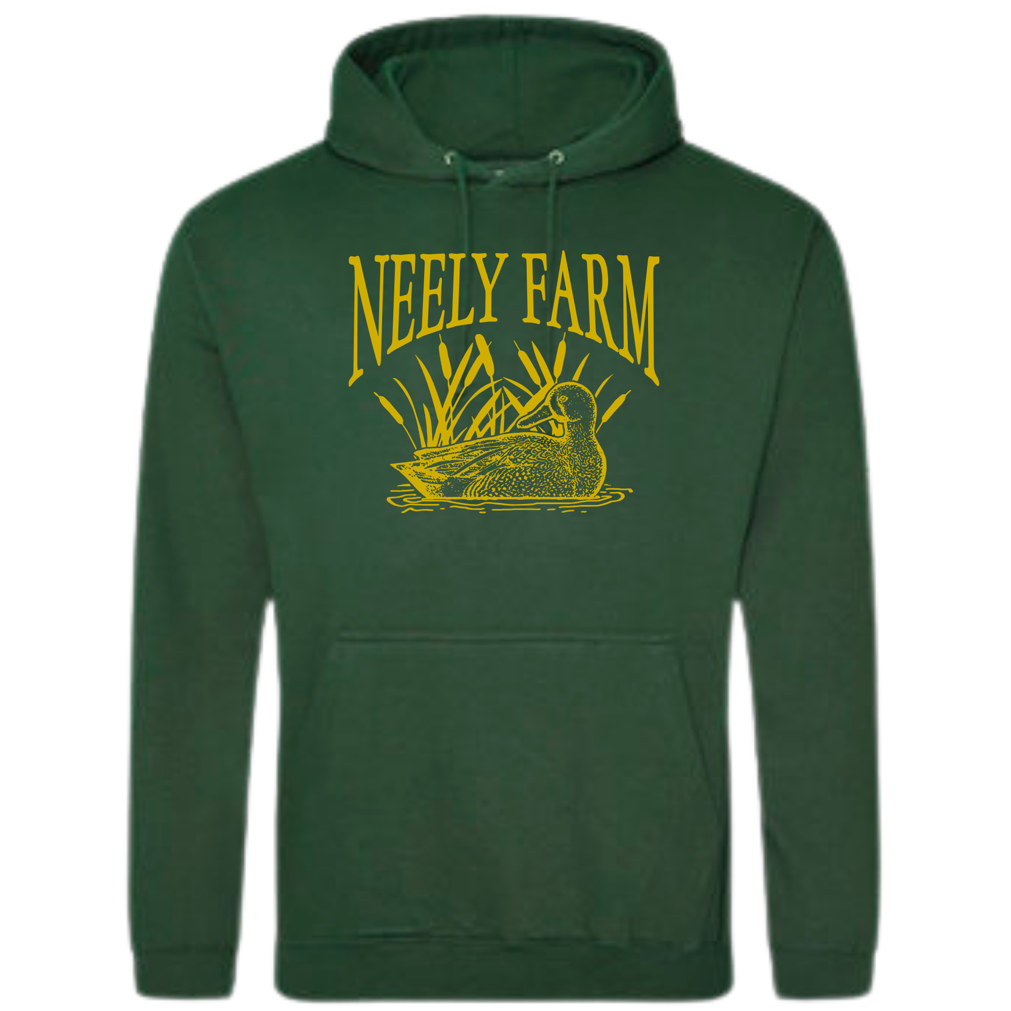 Medium Weight Unisex Hooded Sweatshirt Classic Logo (Customized) - Neely Farm