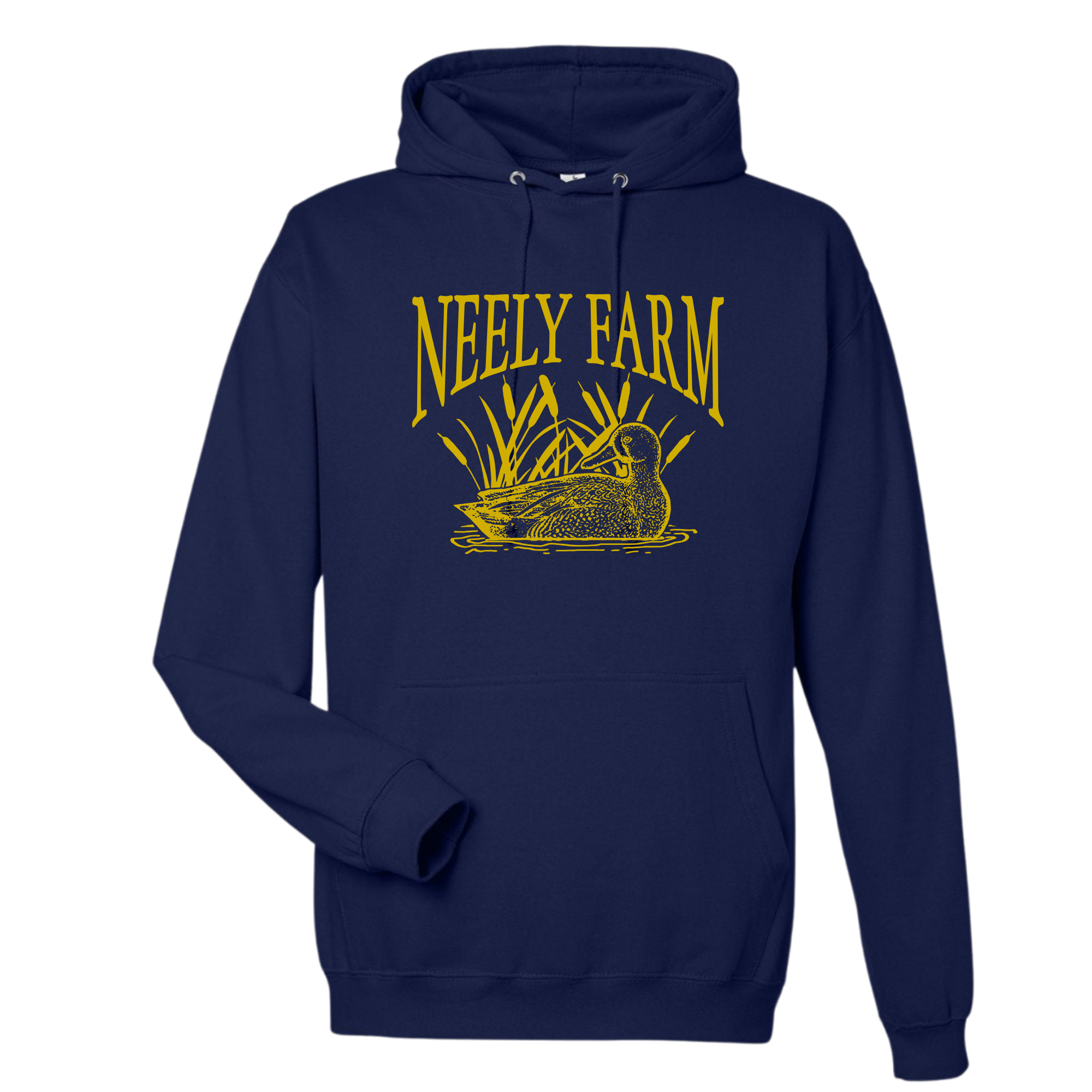 Medium Weight Unisex Hooded Sweatshirt Classic Logo (Customized) - Neely Farm