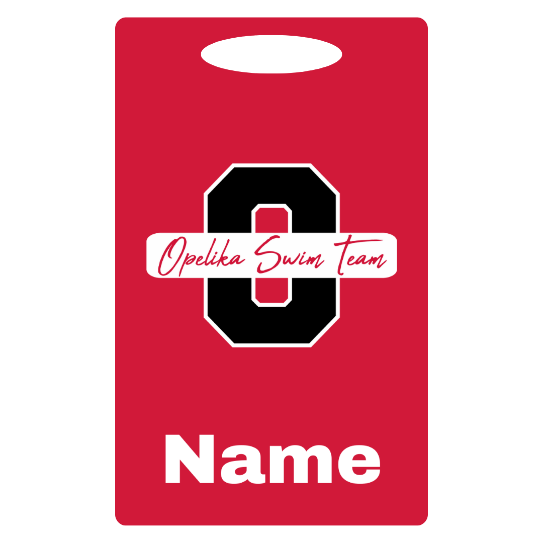 Aluminum Bag Tag (Customized) - Opelika