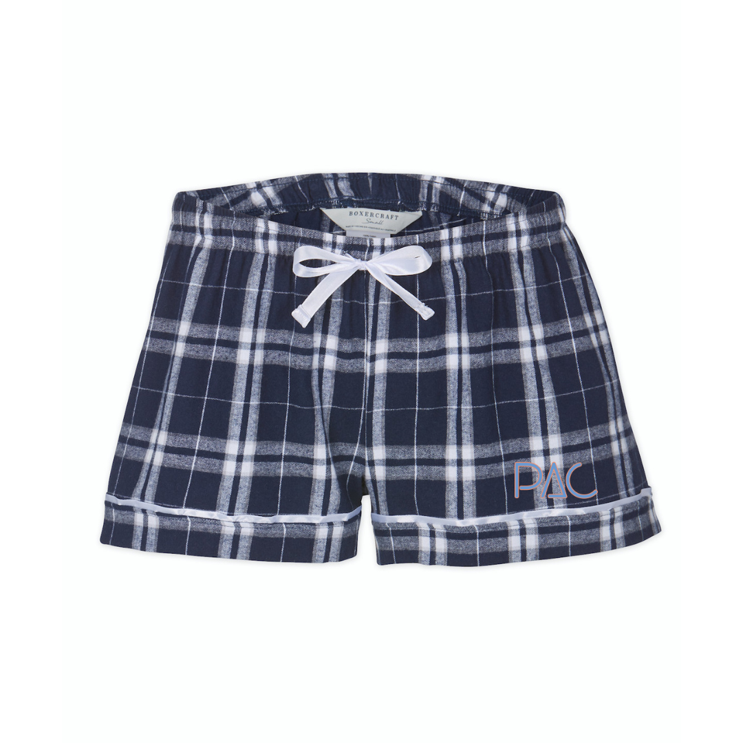 Boxercraft Women's Flannel Short (Customized) - Peachtree Aquatic Club