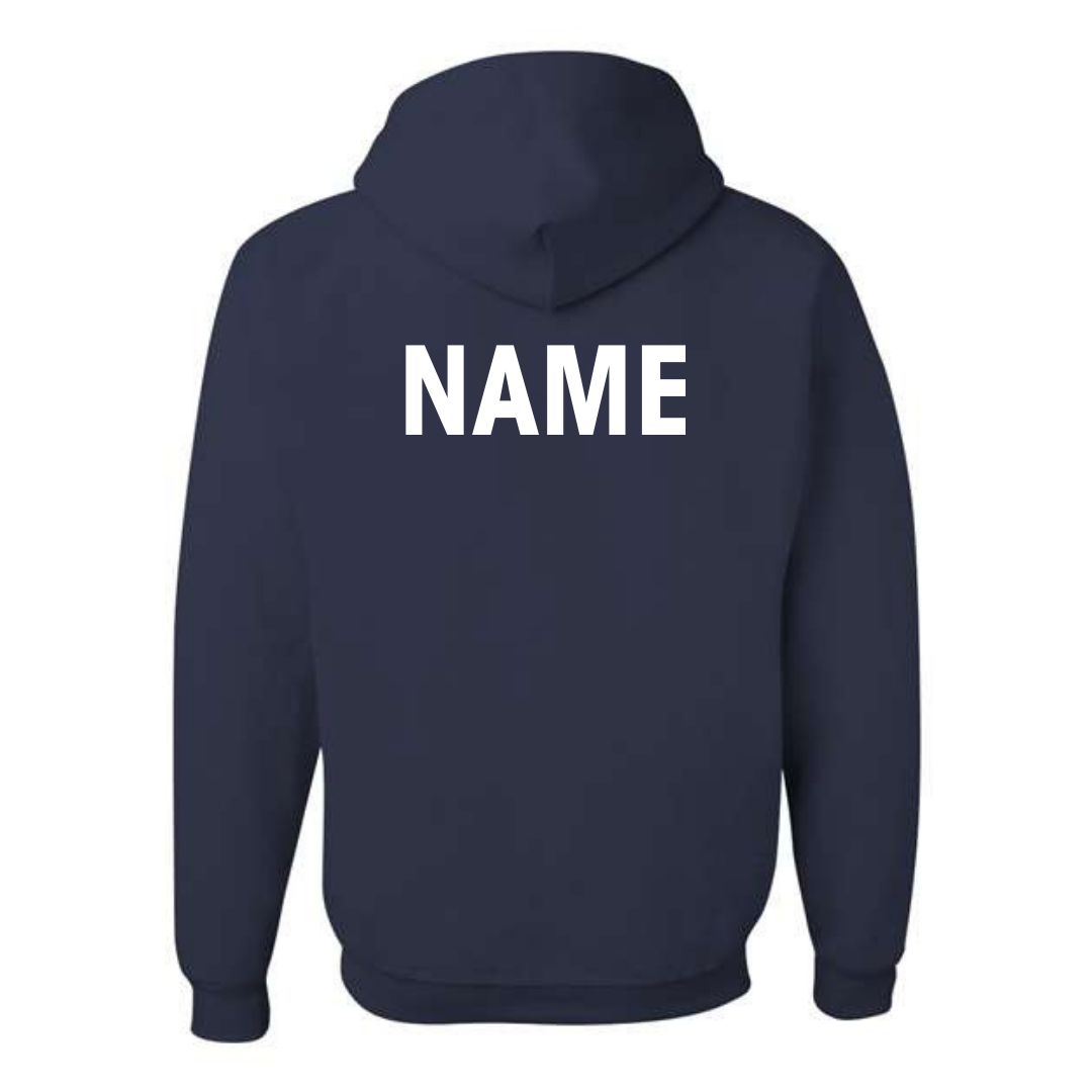 Medium Weight Unisex Hooded Sweatshirt - Piranhas Logo (Heat Press) - Providence CC