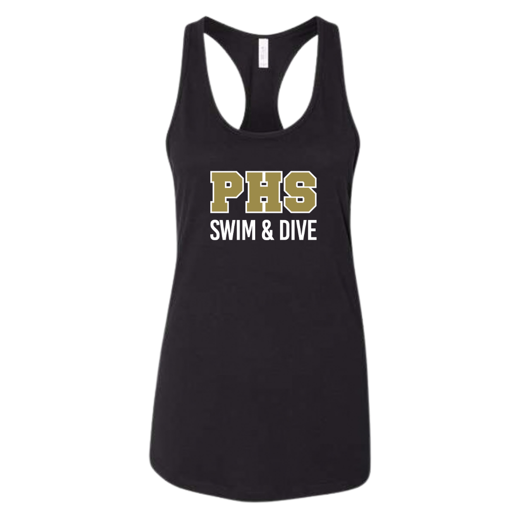 PHS Ladies'  Racerback Tank (Customized) - Providence HS
