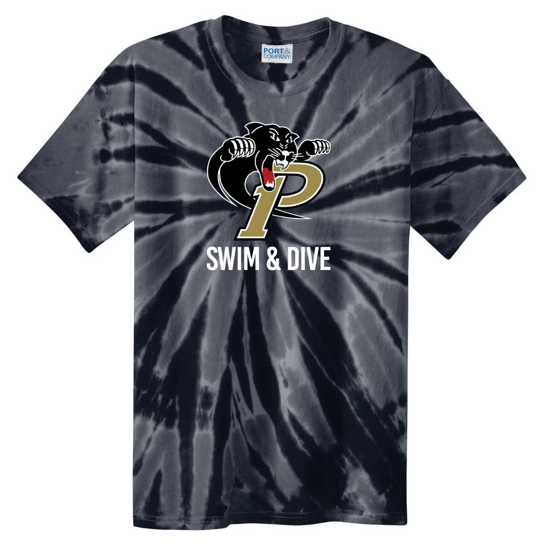 Panthers Tie Dye Short Sleeve T-Shirt (Customized) - Providence HS