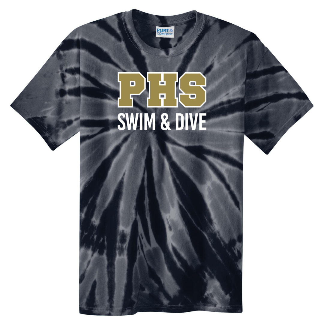 PHS Tie Dye Short Sleeve T-Shirt (Customized) - Providence HS