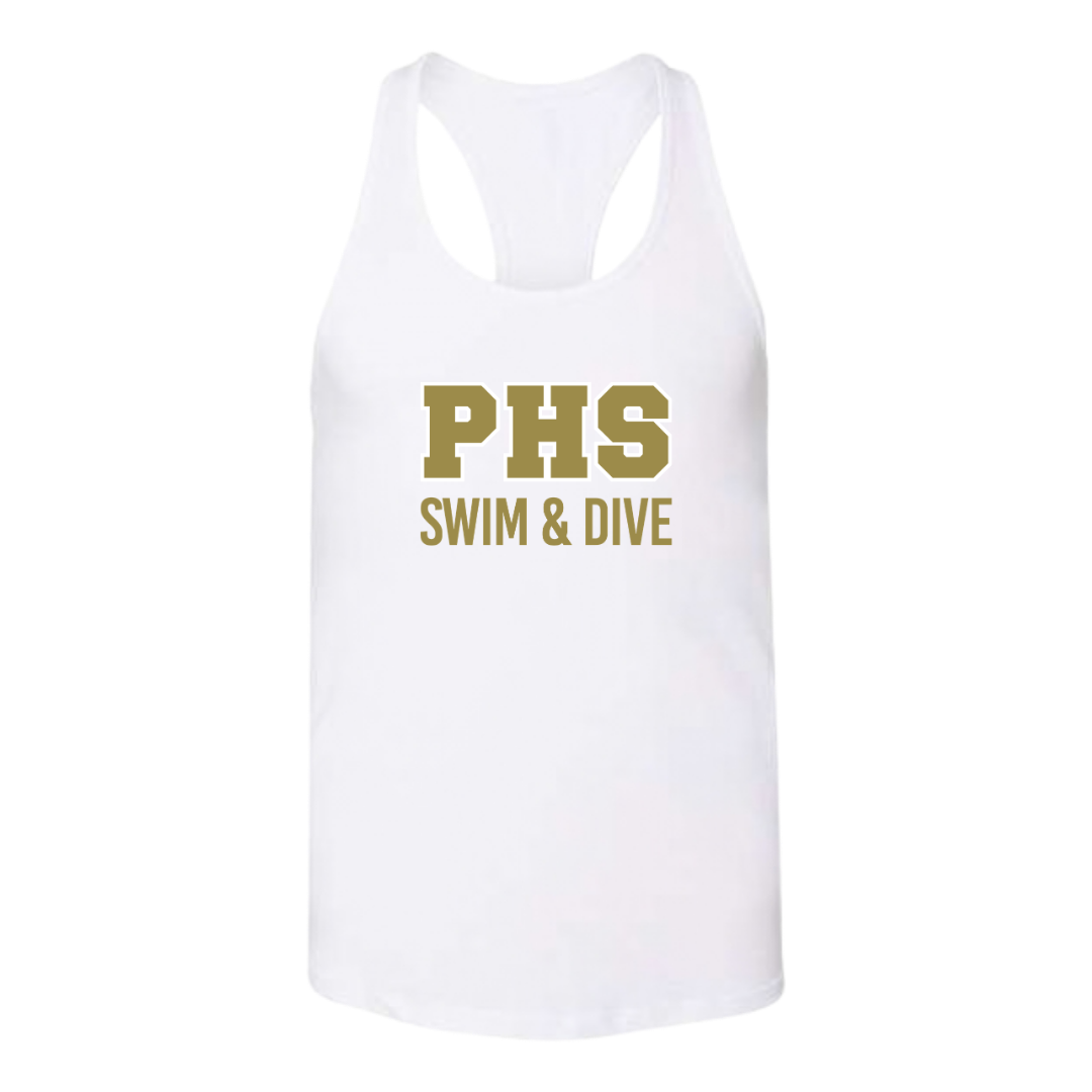 PHS Ladies'  Racerback Tank (Customized) - Providence HS