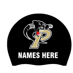 Personalized Black Silicone Caps (Pack of 2) - Providence HS
