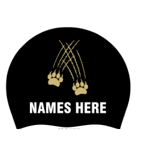 Personalized Black Silicone Caps (Pack of 2) - Providence HS