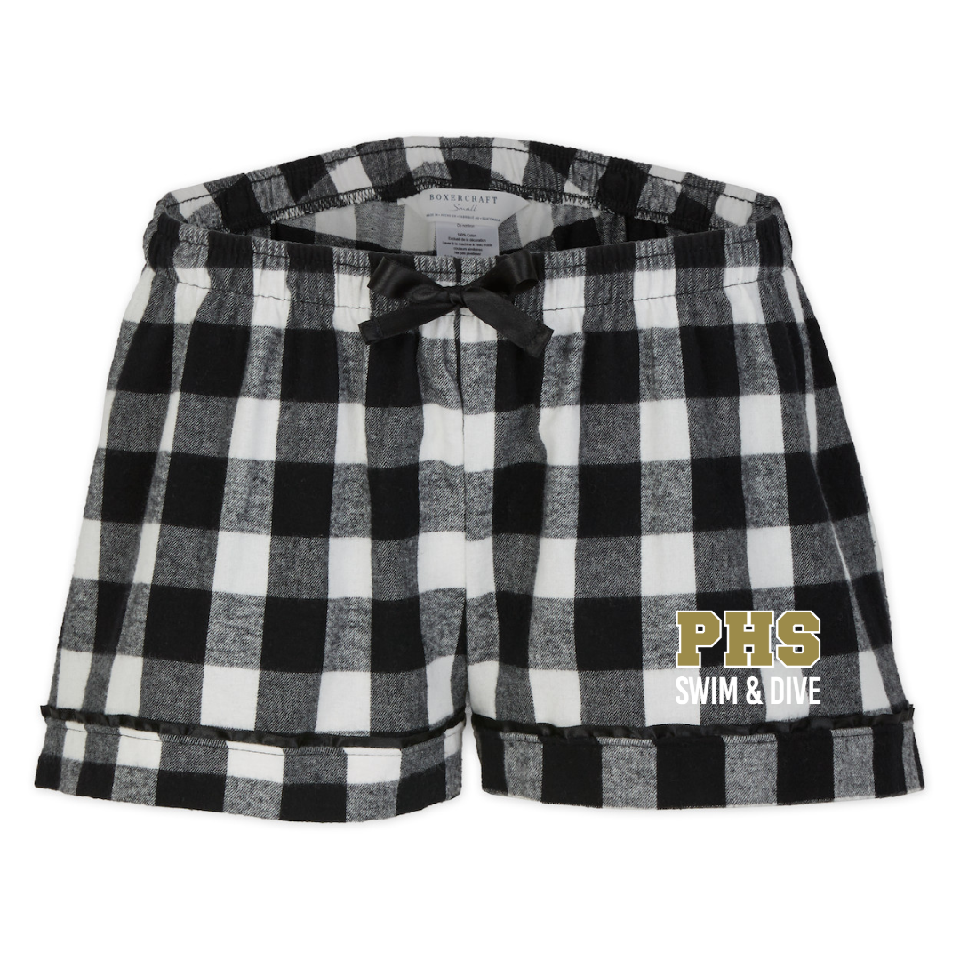 Boxercraft Women's Flannel Short (Customized) - Providence HS