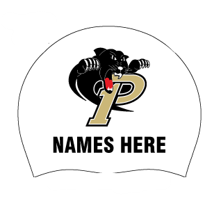 Personalized White Silicone Caps (Pack of 2) - Providence HS