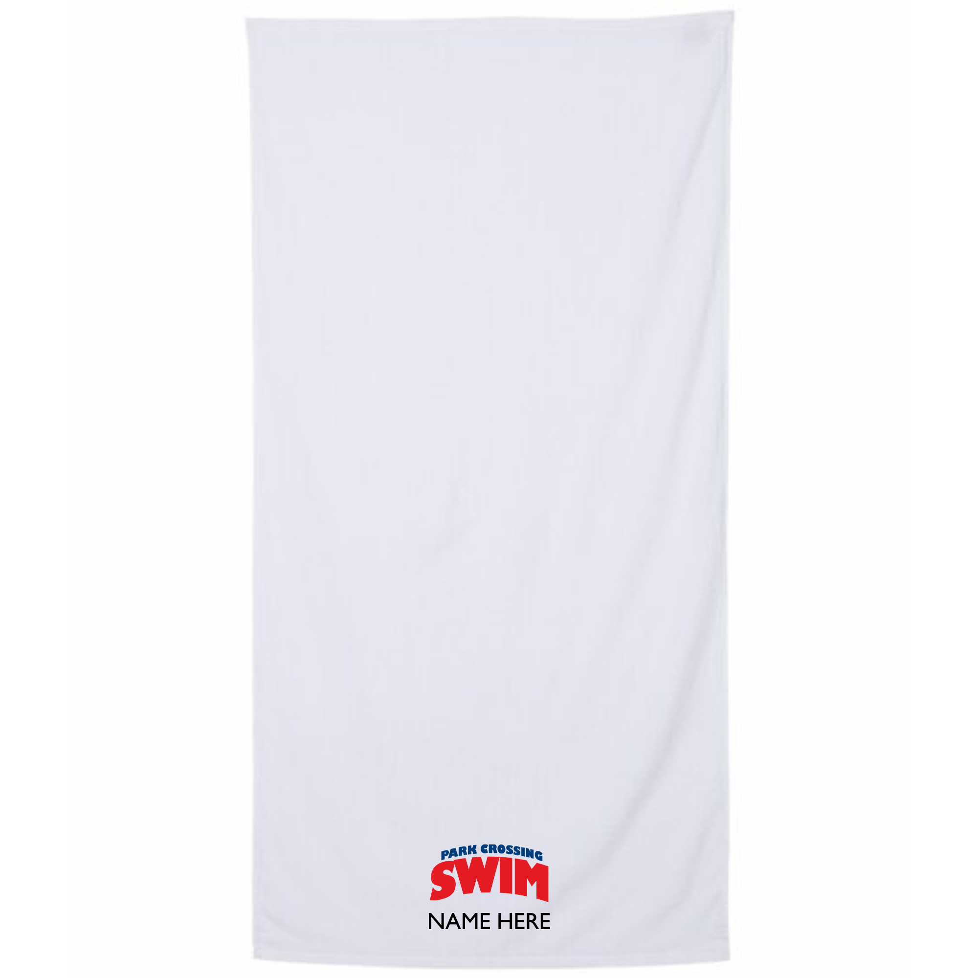 34" x 70" Velour Towel (Customized) - Park Crossing