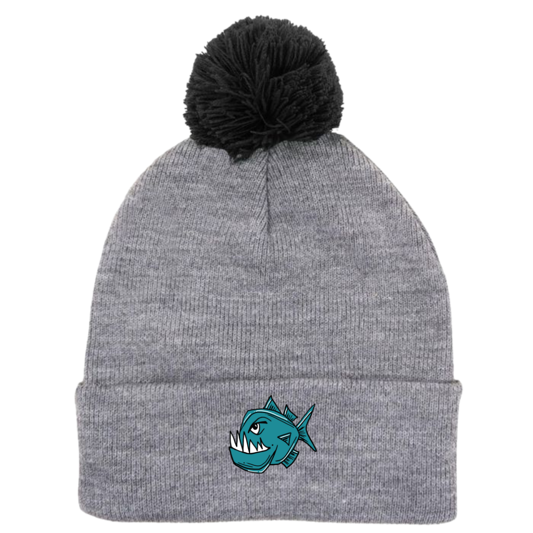 Puff Ball Beanie (Customized) - Park Bridge