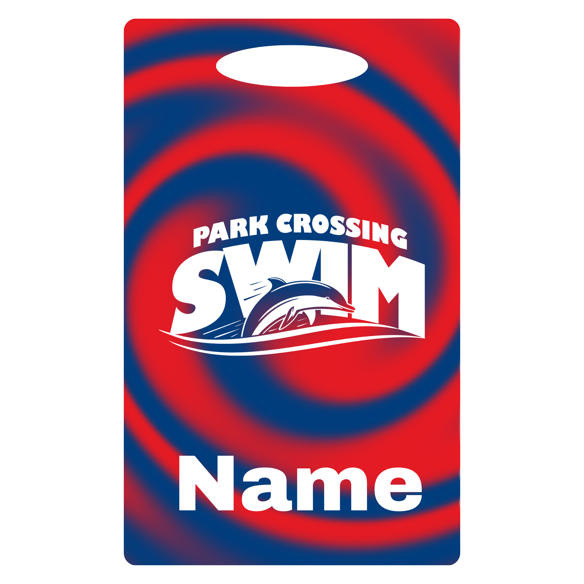 Aluminum Bag Tag (Customized) - Park Crossing