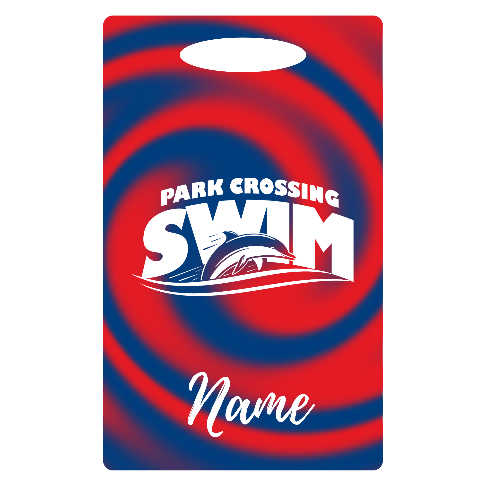 Aluminum Bag Tag (Customized) - Park Crossing