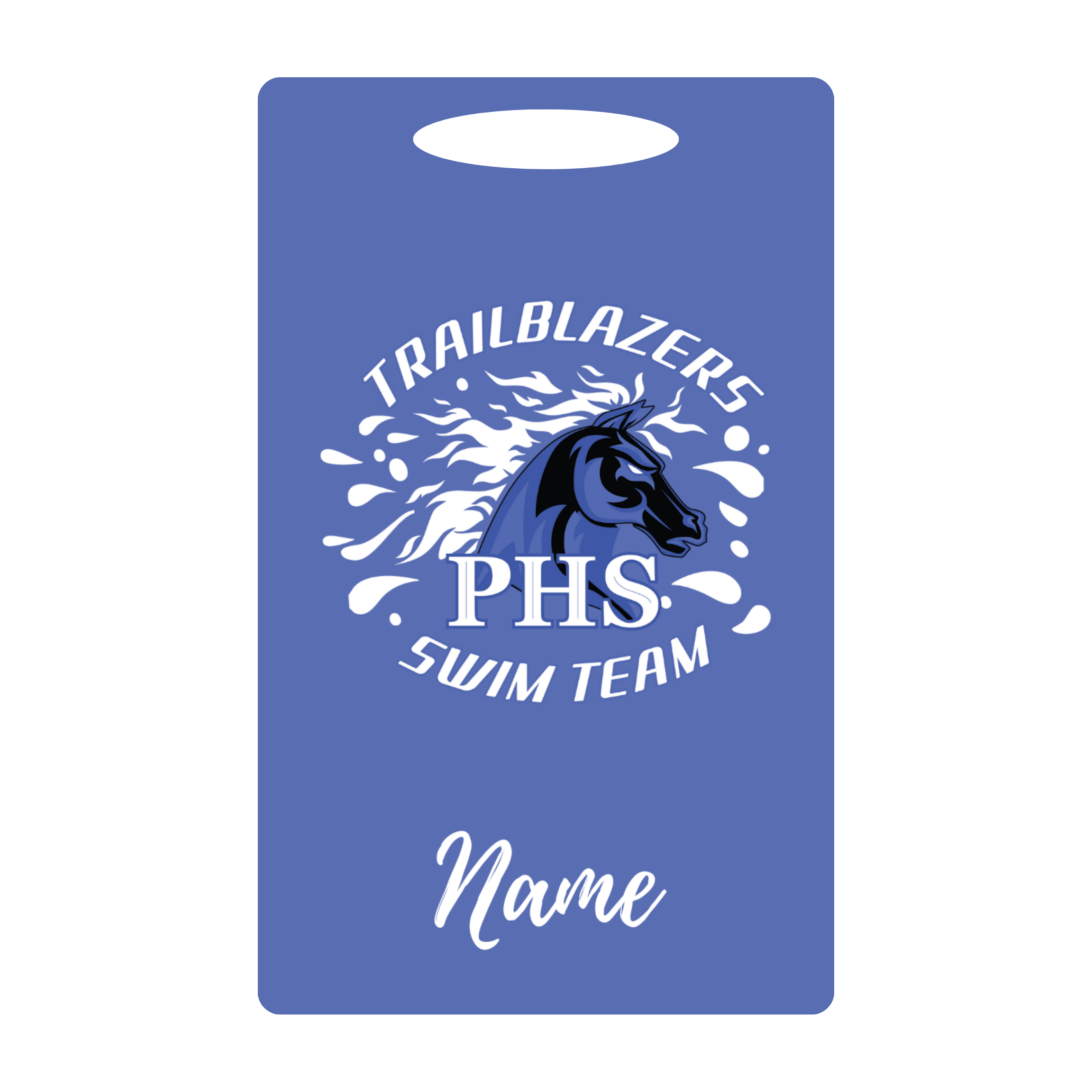 Aluminum Bag Tag (Customized) - Patel High School