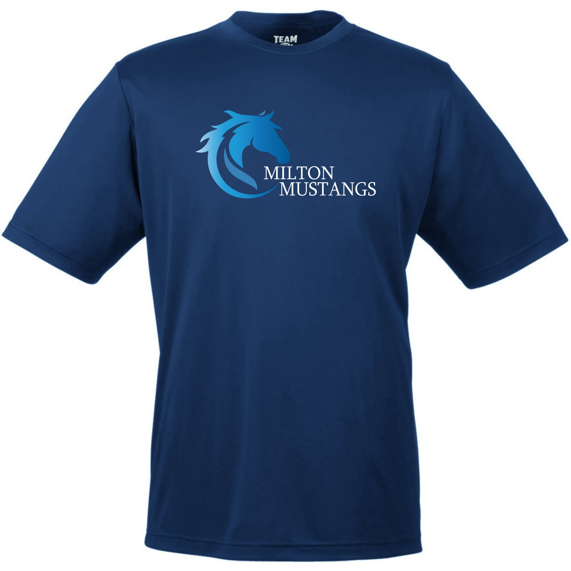 Performance T-Shirt (Customized) - Milton Mustangs