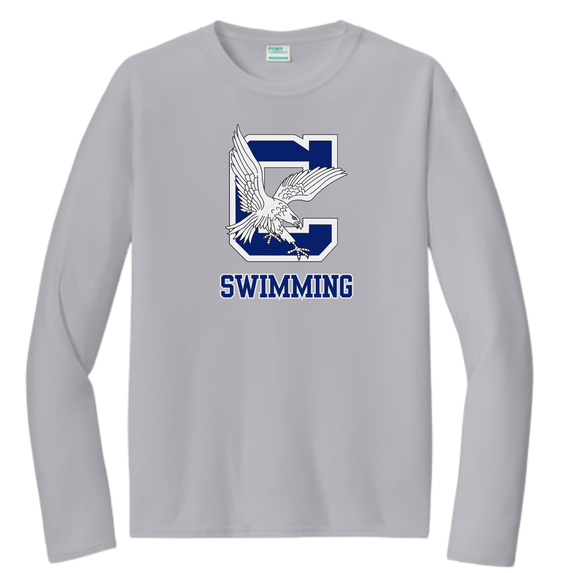 Performance Long-Sleeve Tee (Customized) - Clover High School
