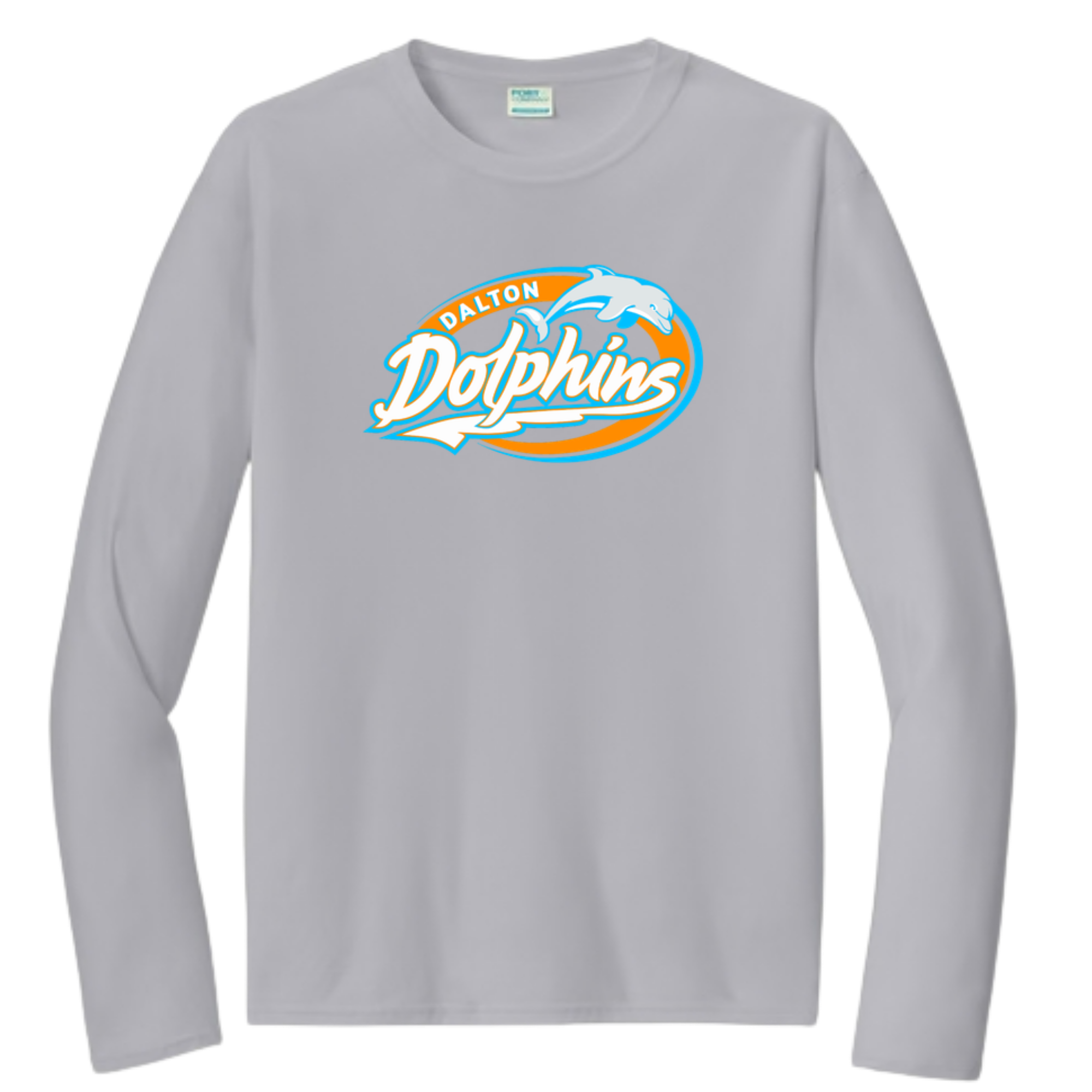 Performance Long-Sleeve Tee (Customized) - Dalton Dolphins