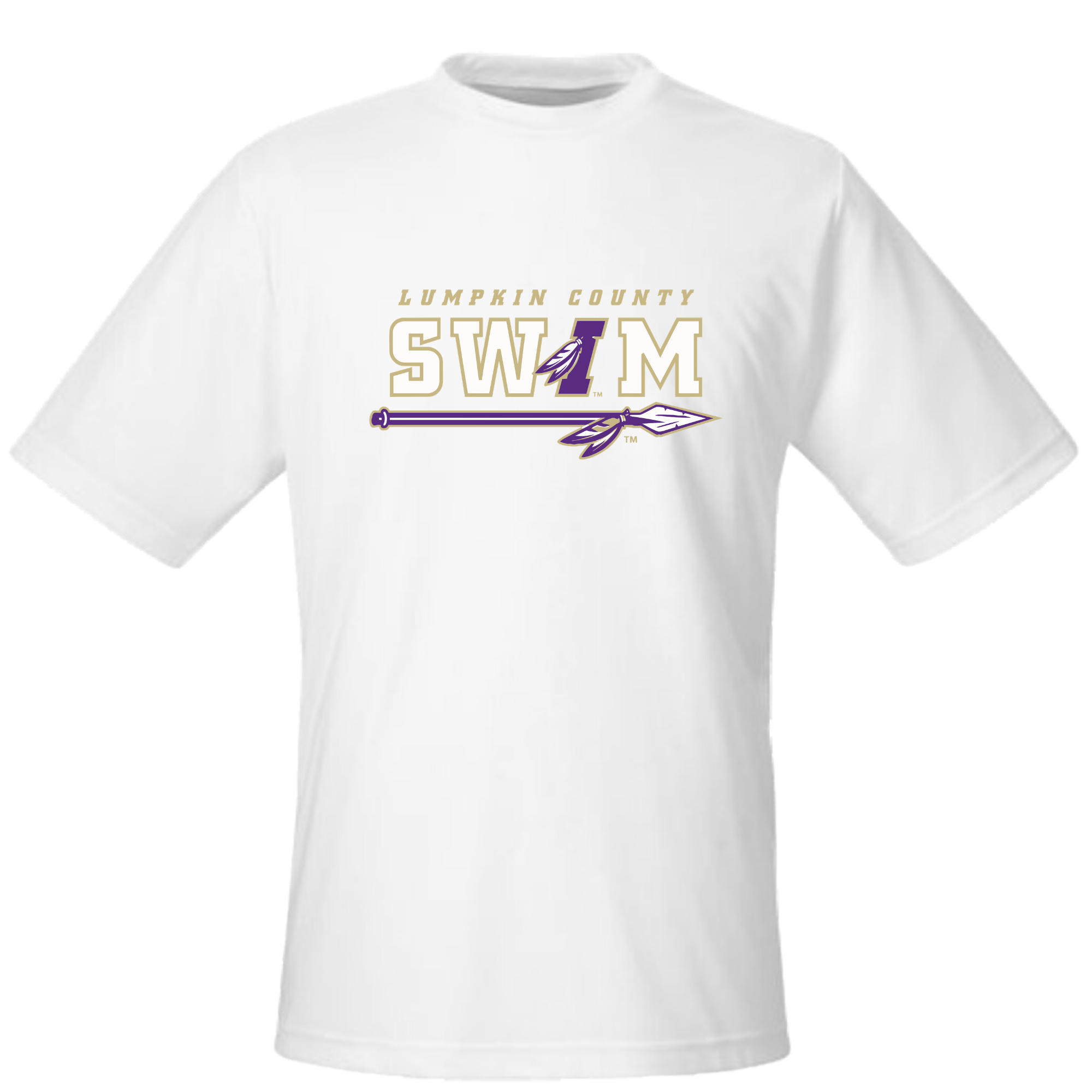 Performance T-Shirt (Customized) - Lumpkin County Swim Team
